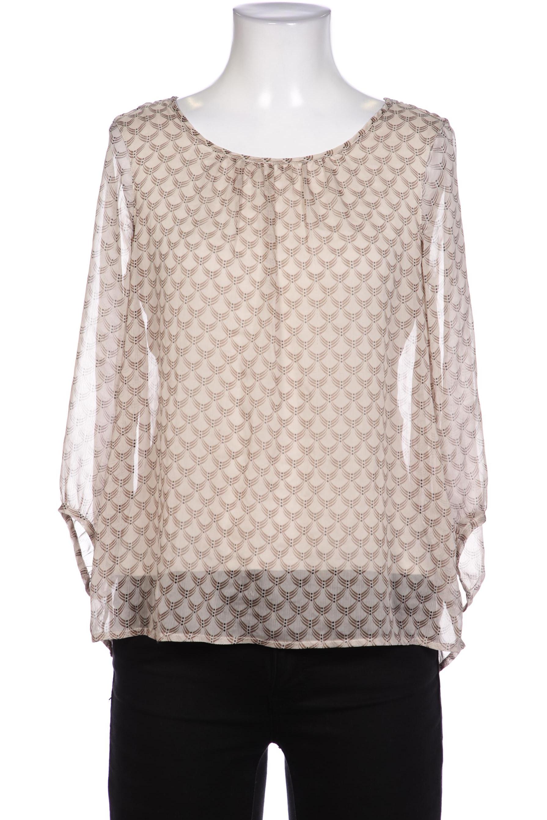 

Comma Damen Bluse, beige, Gr. 36