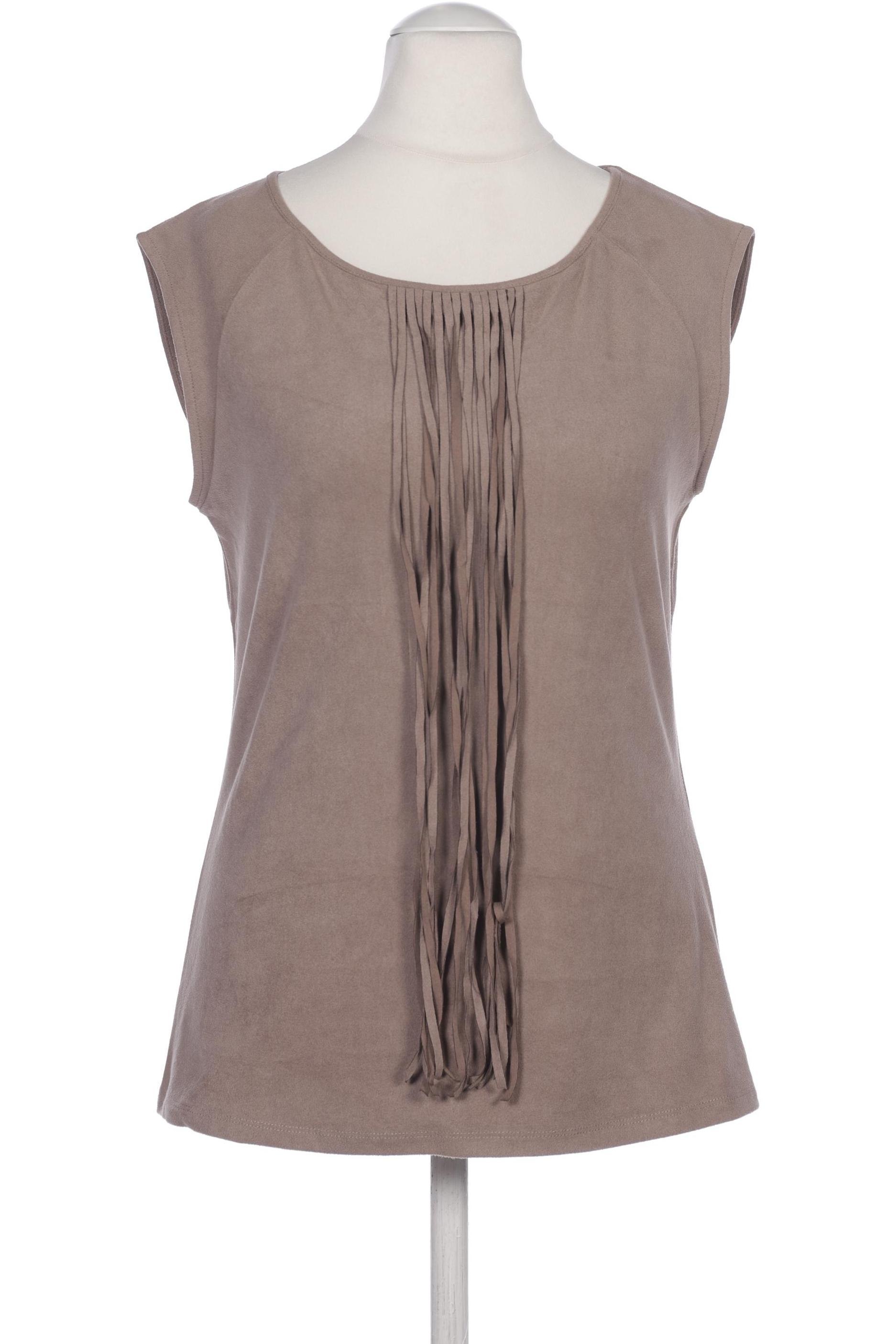 

Comma Damen Bluse, beige, Gr. 36