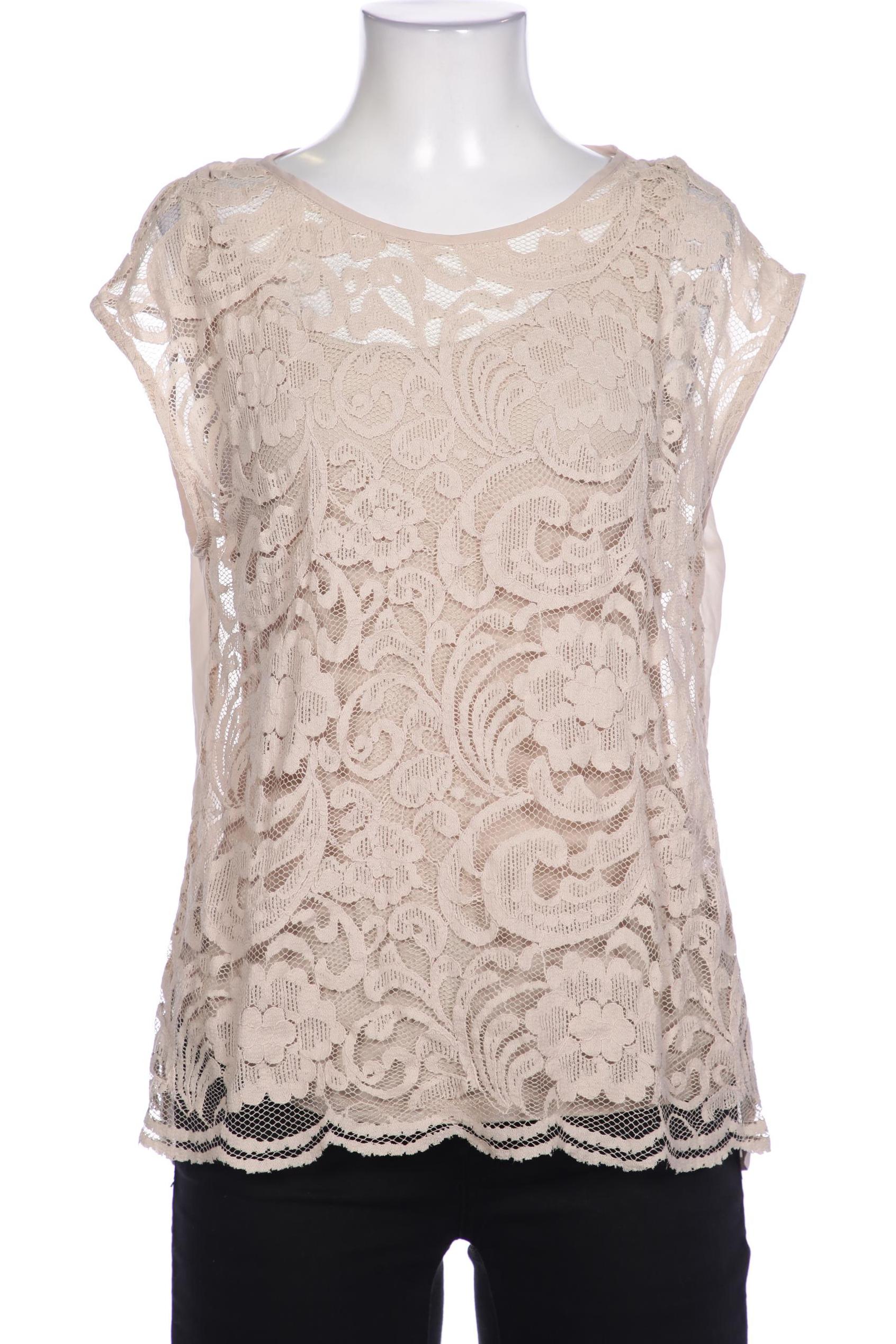 

Comma Damen Bluse, beige, Gr. 36