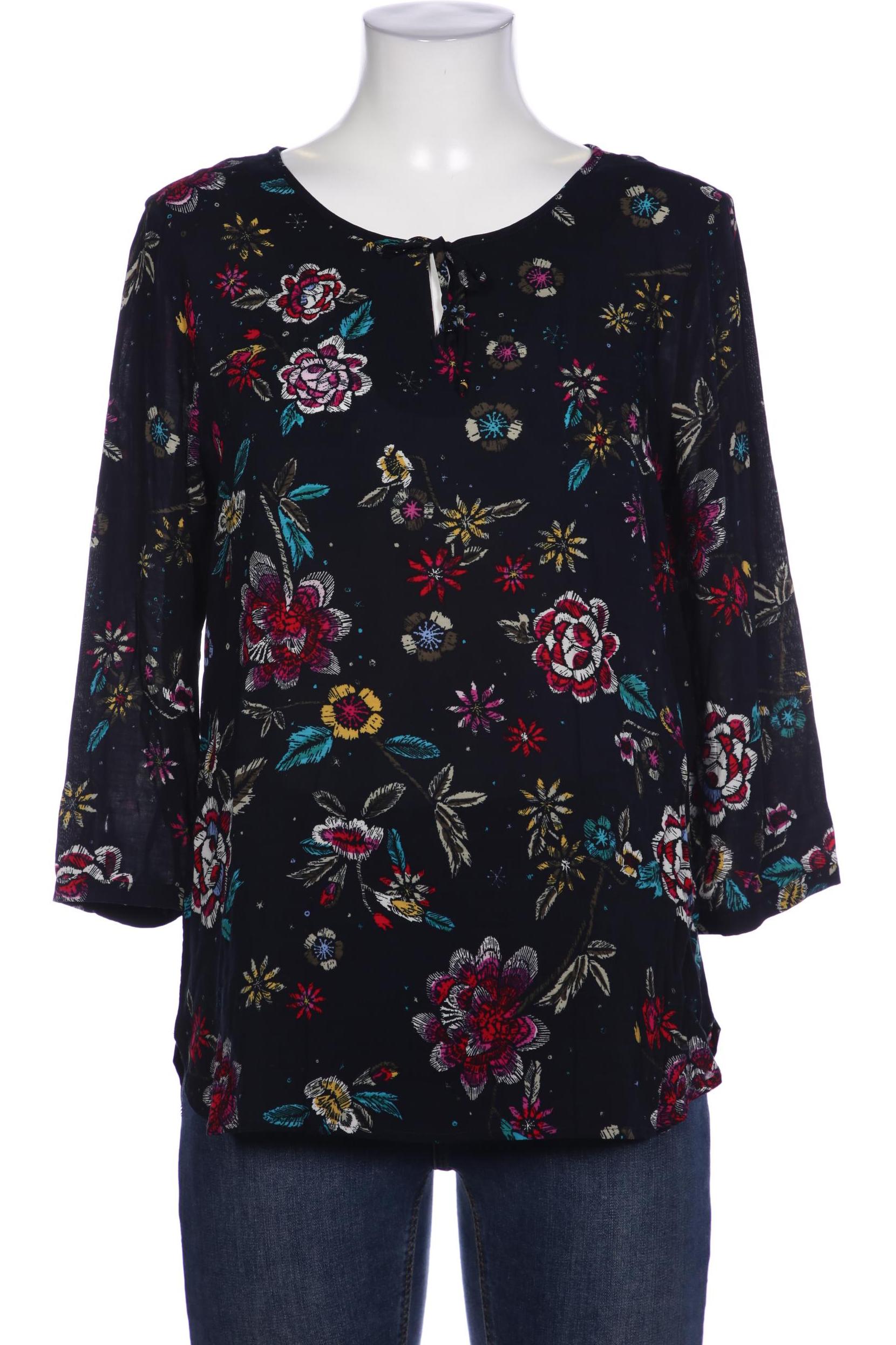 

Comma Damen Bluse, marineblau, Gr. 38