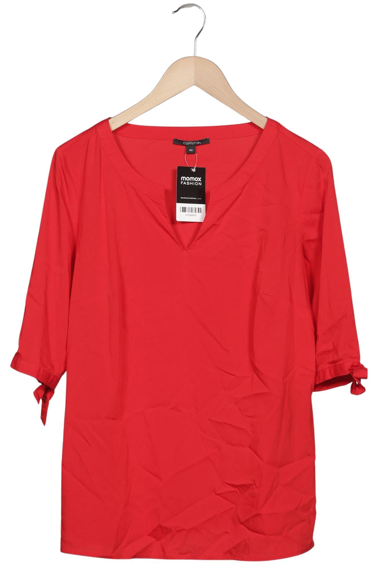 

Comma Damen Bluse, rot, Gr. 40