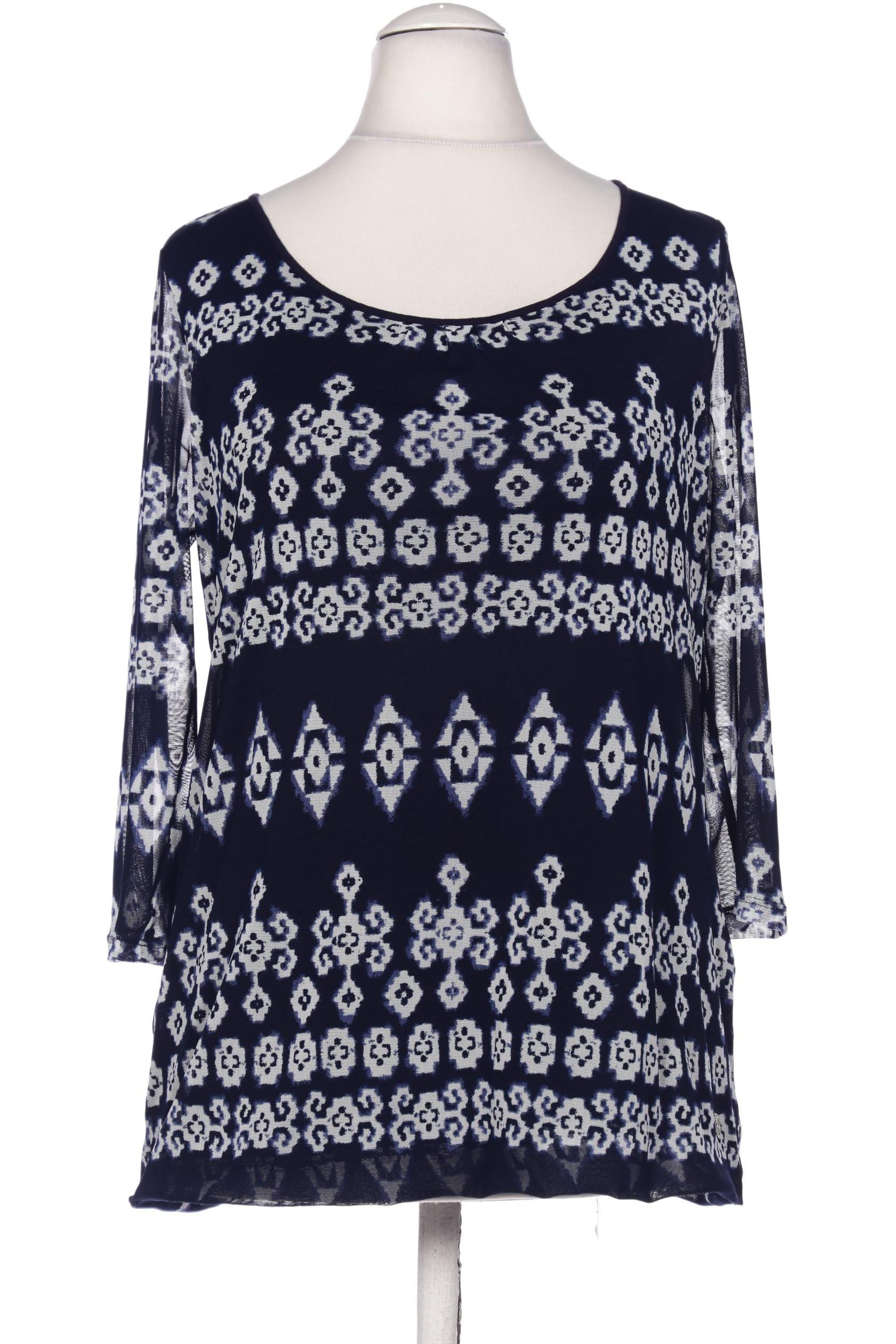 

Comma Damen Bluse, marineblau, Gr. 38