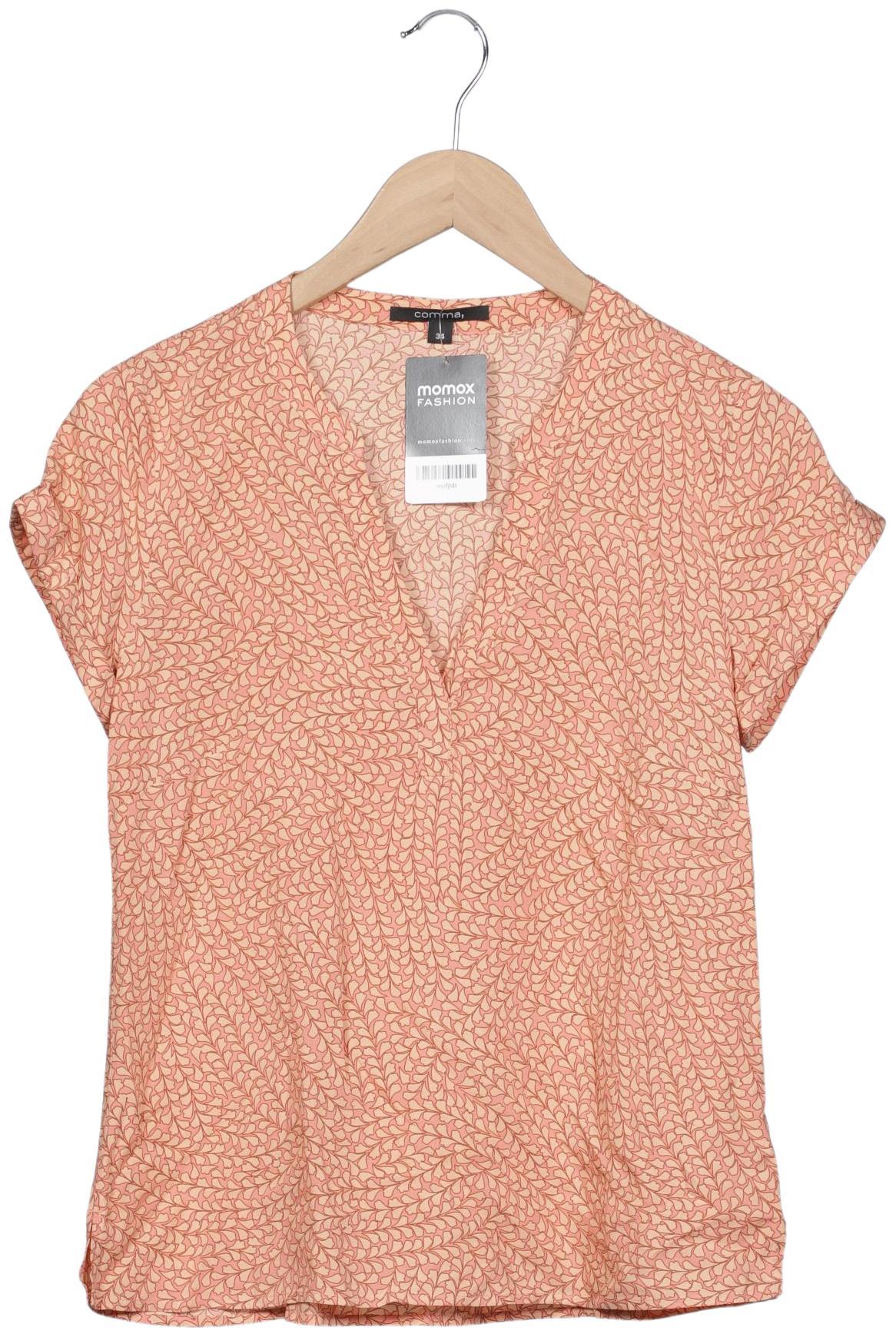 

Comma Damen Bluse, orange, Gr. 34