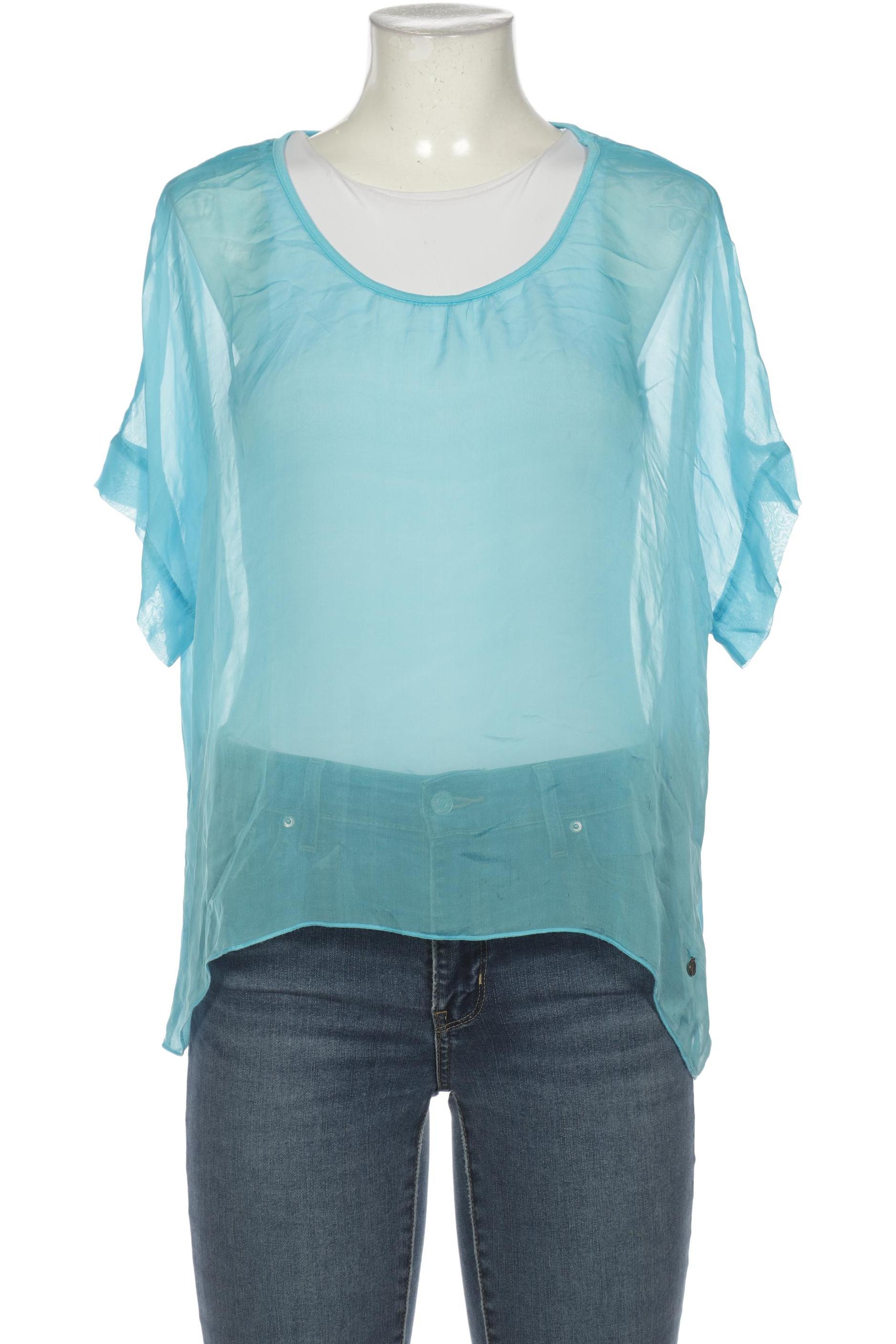 

Comma Damen Bluse, blau