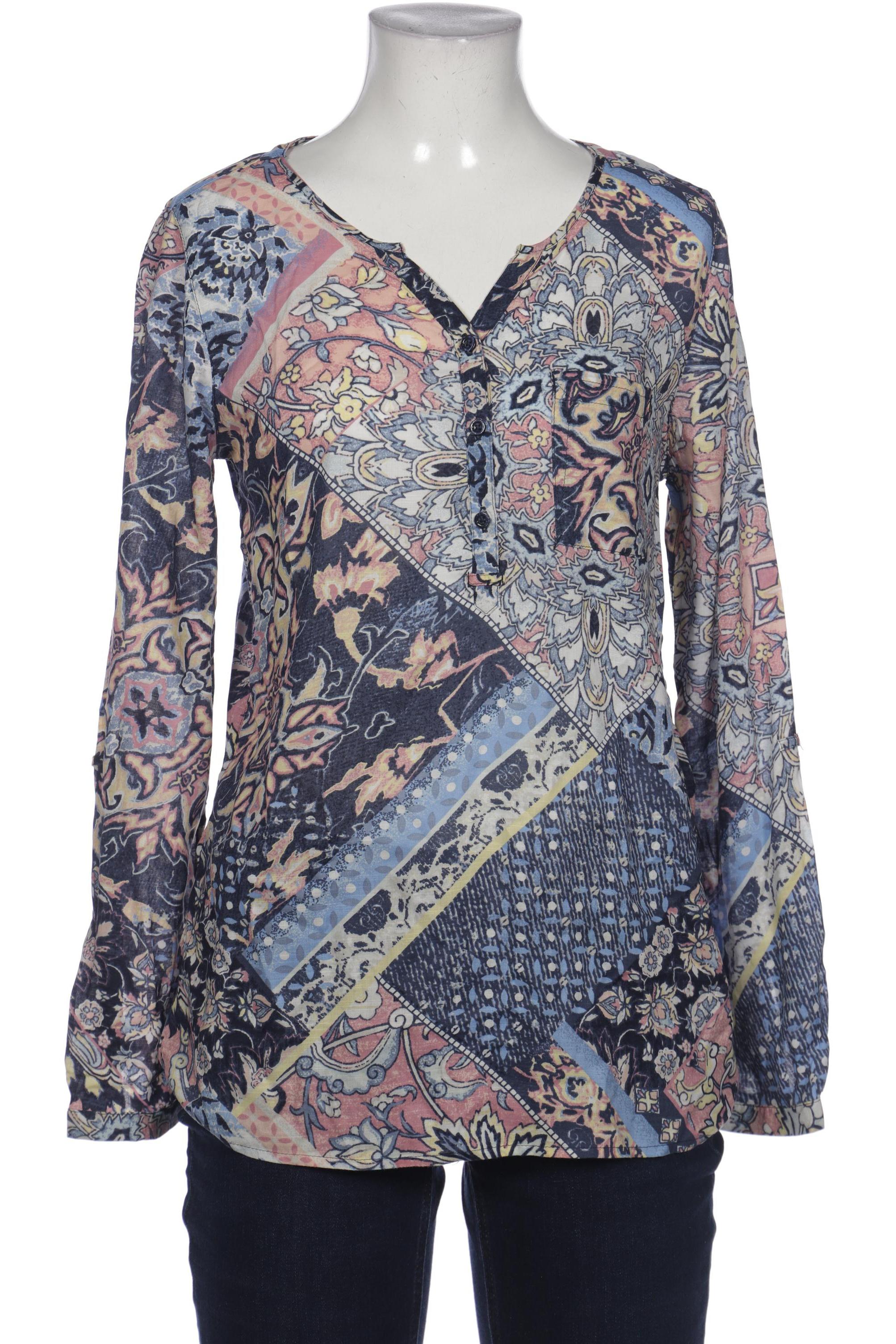 

Comma Damen Bluse, blau, Gr. 34