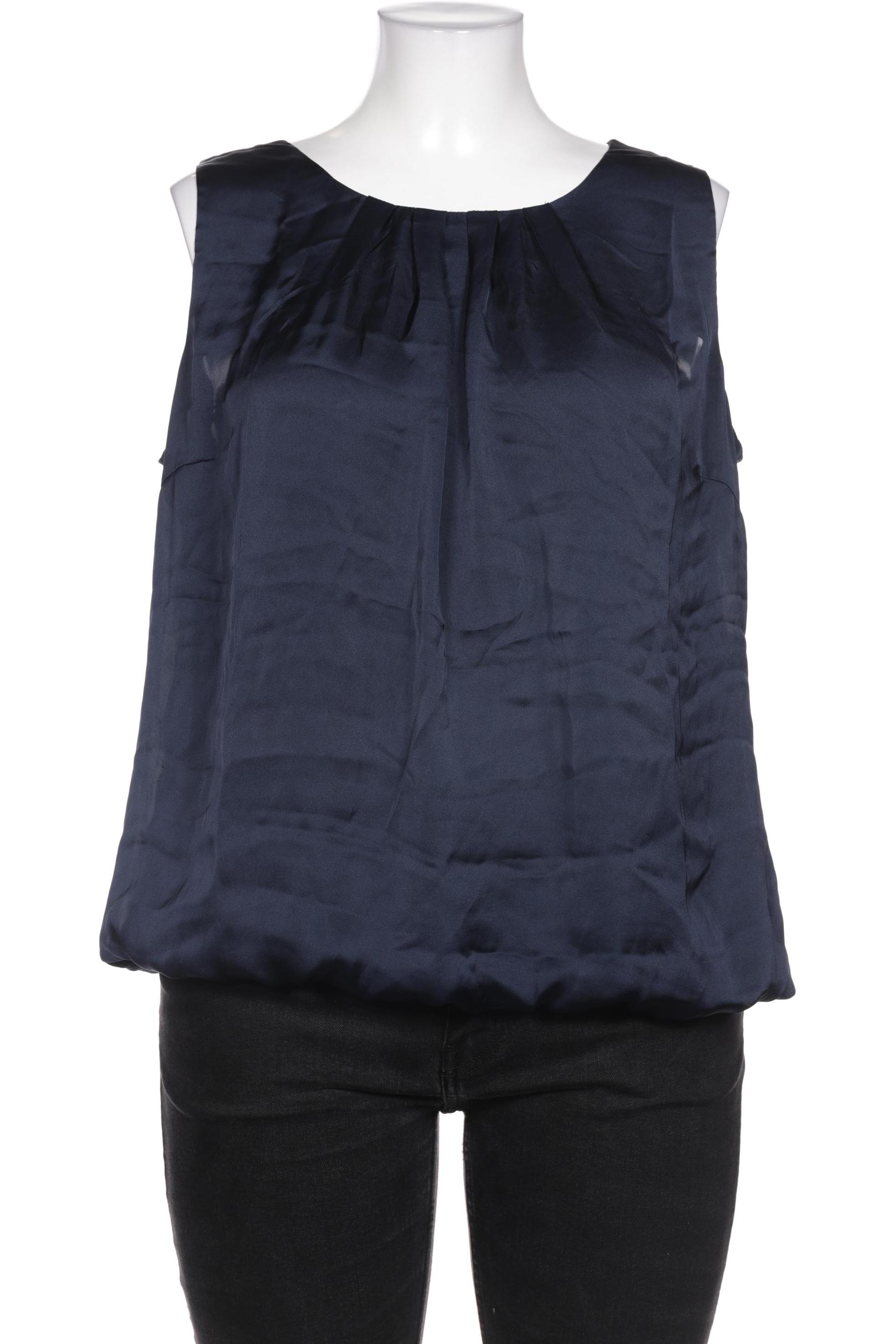 

Comma Damen Bluse, marineblau