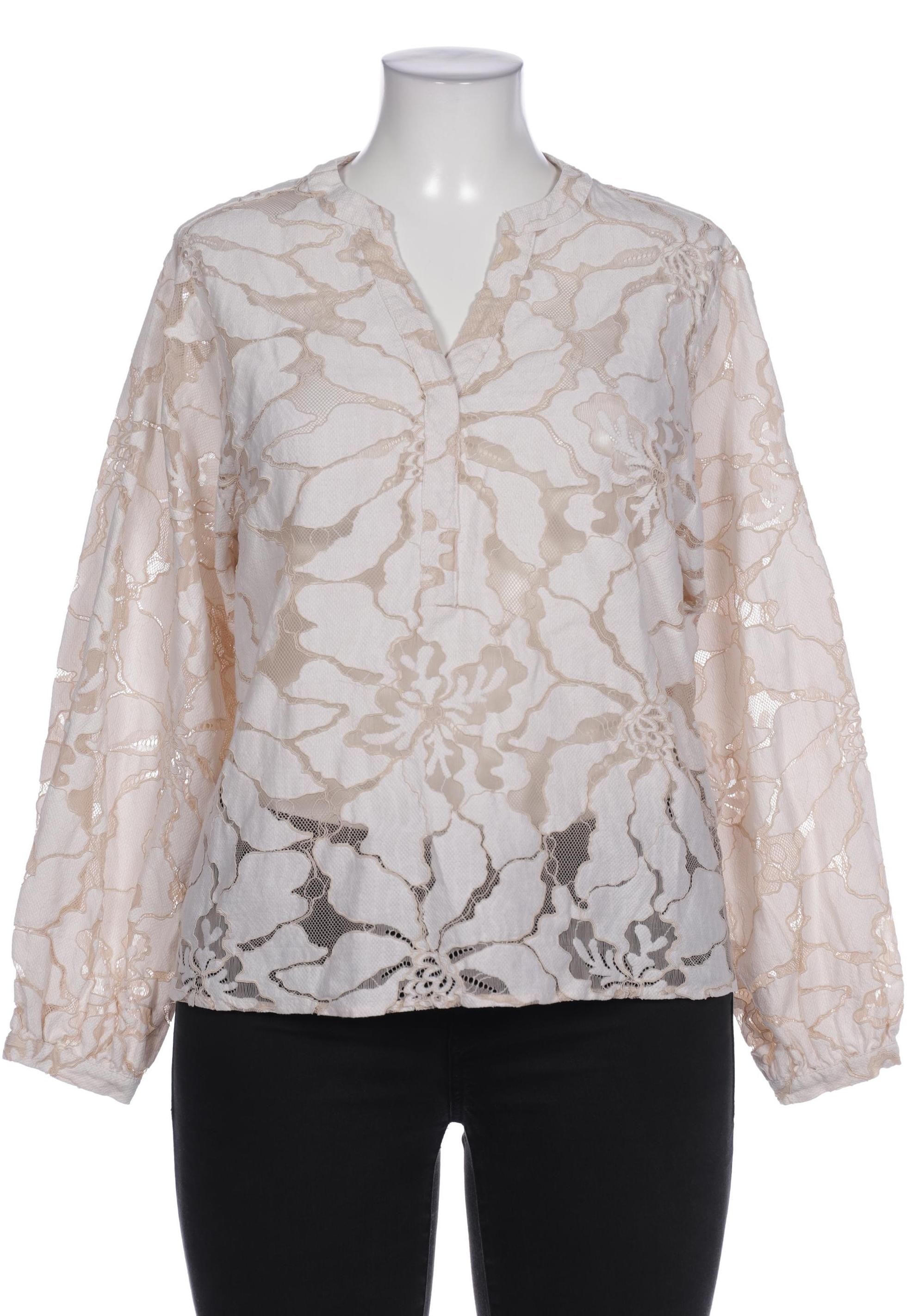 

Comma Damen Bluse, beige, Gr. 44