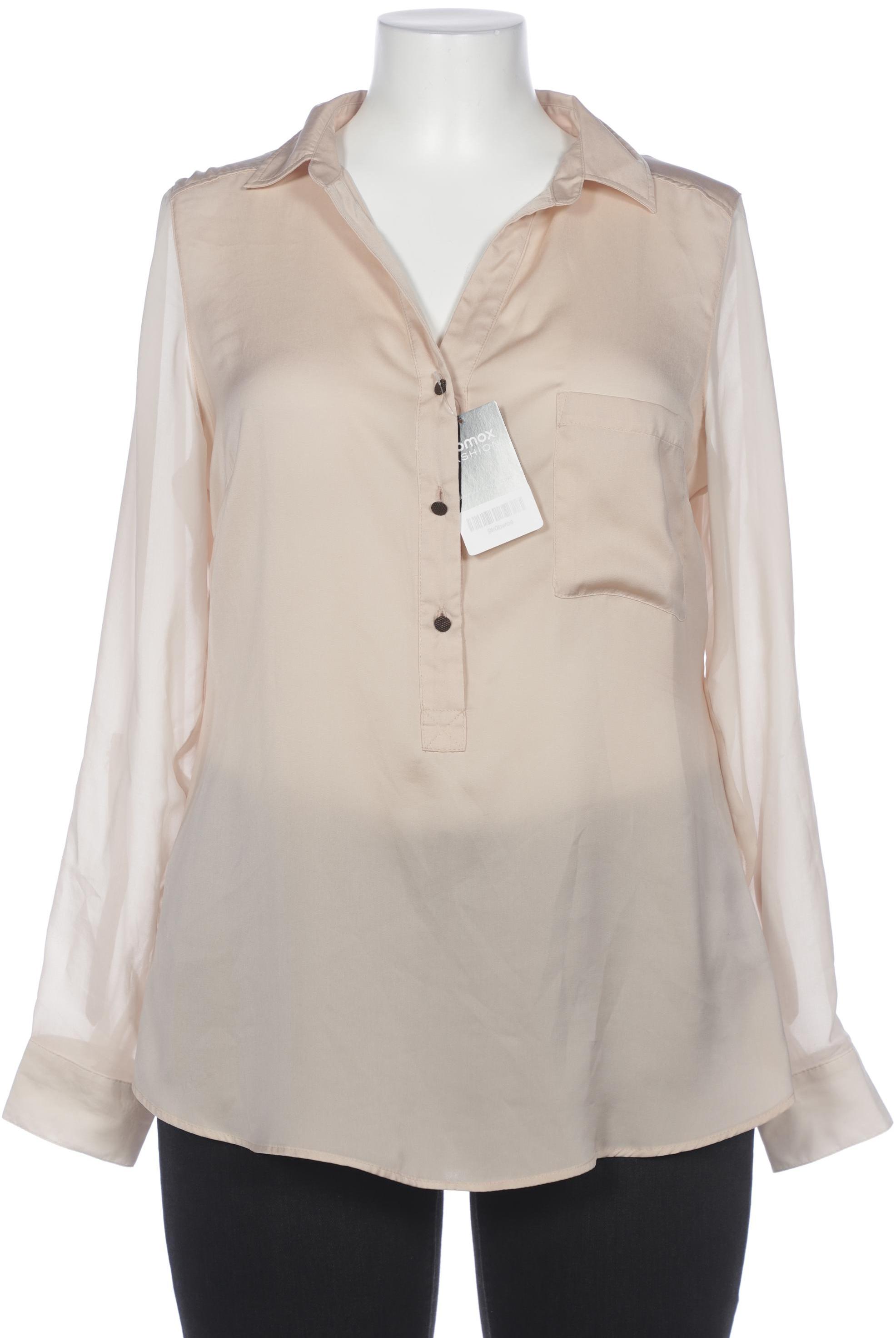 

Comma Damen Bluse, beige, Gr. 42