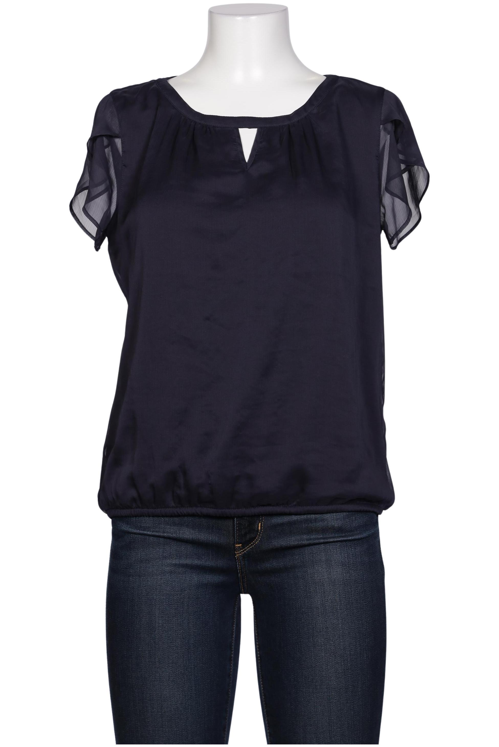 

Comma Damen Bluse, marineblau, Gr. 38