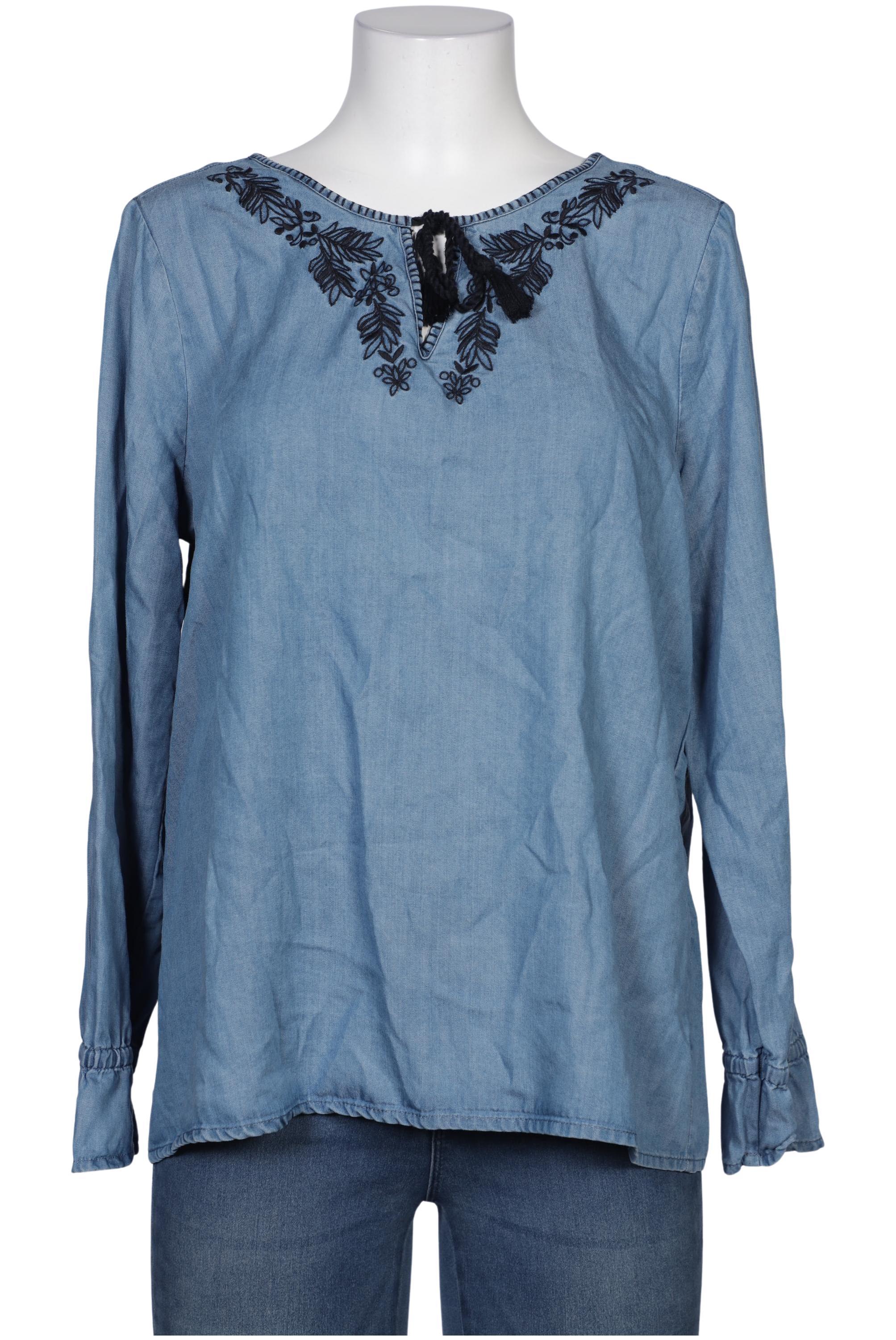 

Comma Damen Bluse, hellblau, Gr. 42