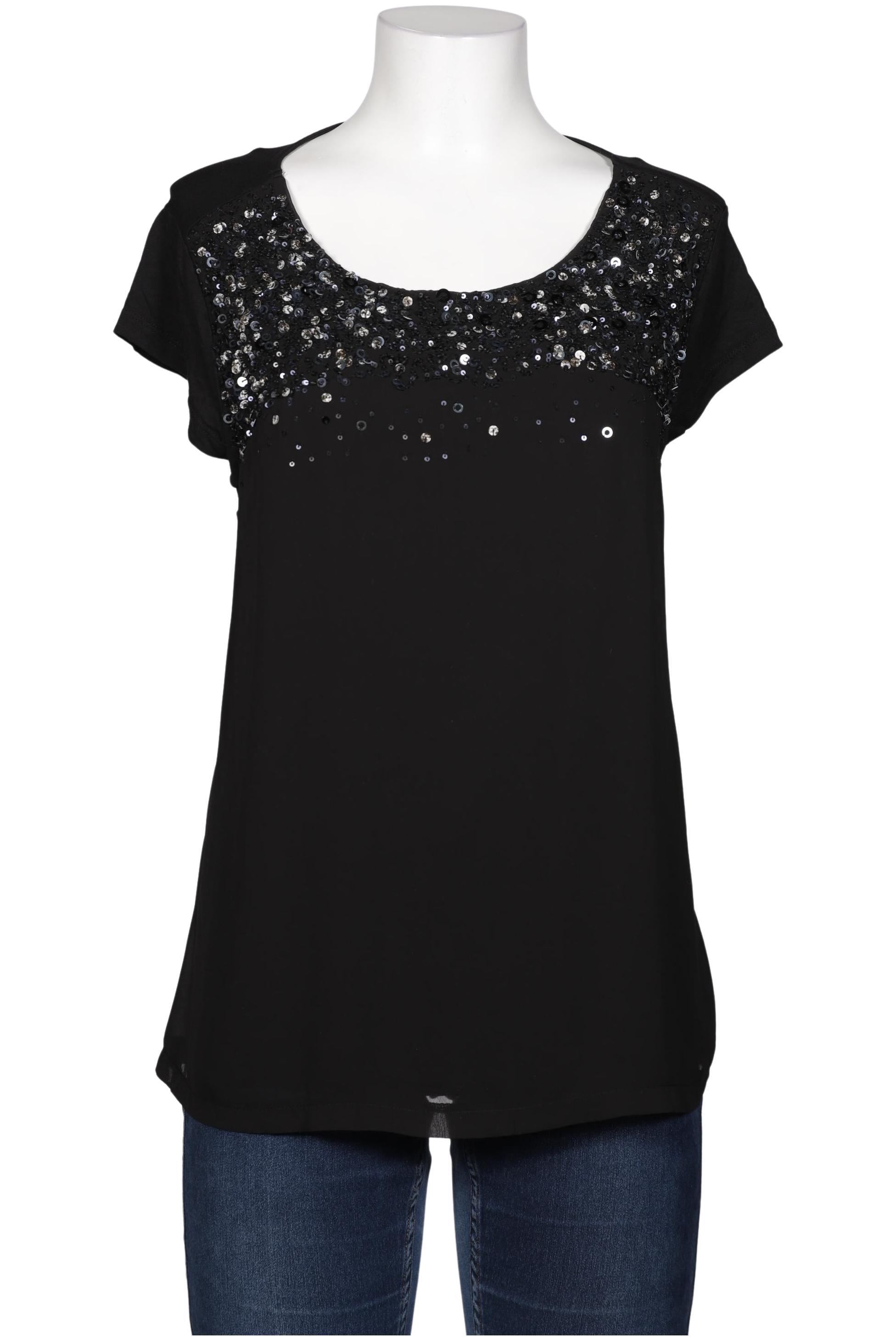 

Comma Damen Bluse, schwarz, Gr. 42