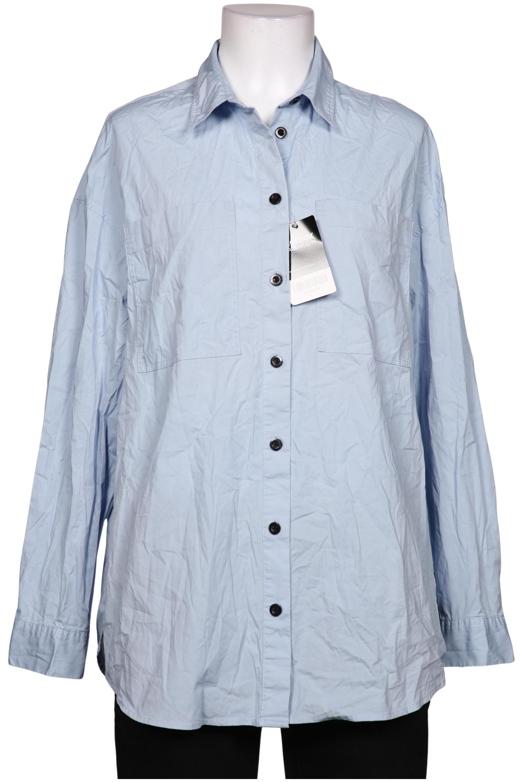 

Comma Damen Bluse, blau, Gr. 34