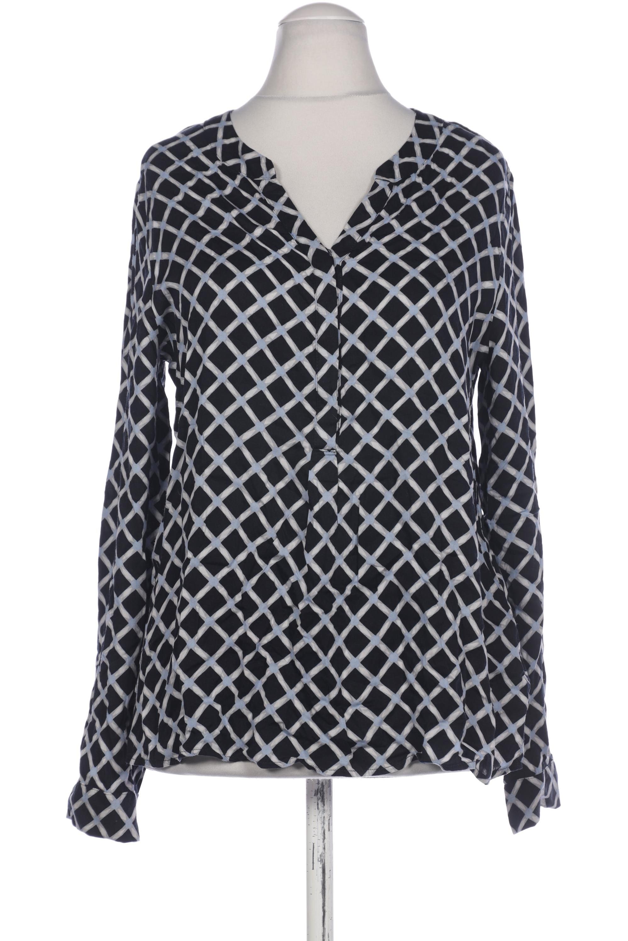 

Comma Damen Bluse, marineblau, Gr. 38