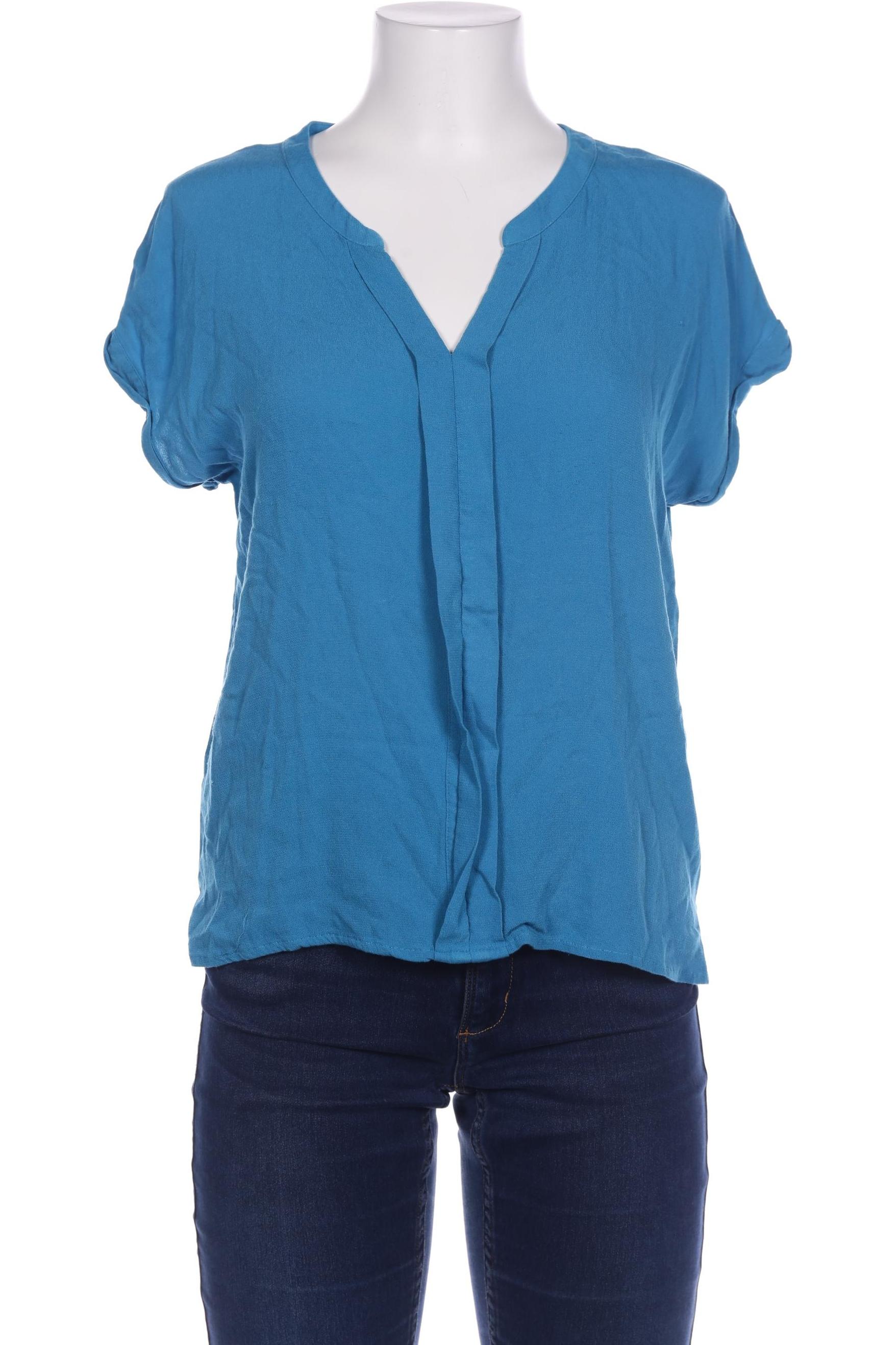 

Comma Damen Bluse, blau, Gr. 40