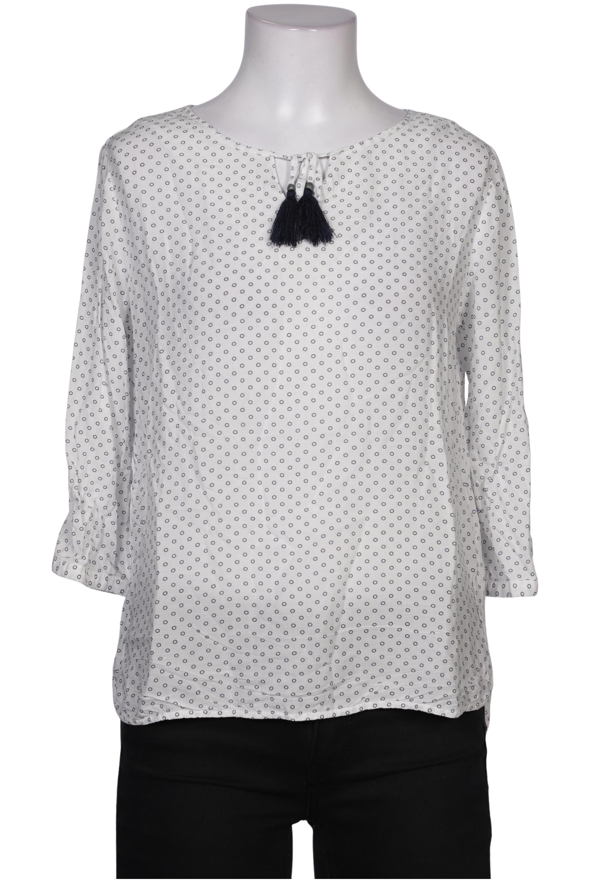 

Comma Damen Bluse, weiß, Gr. 34