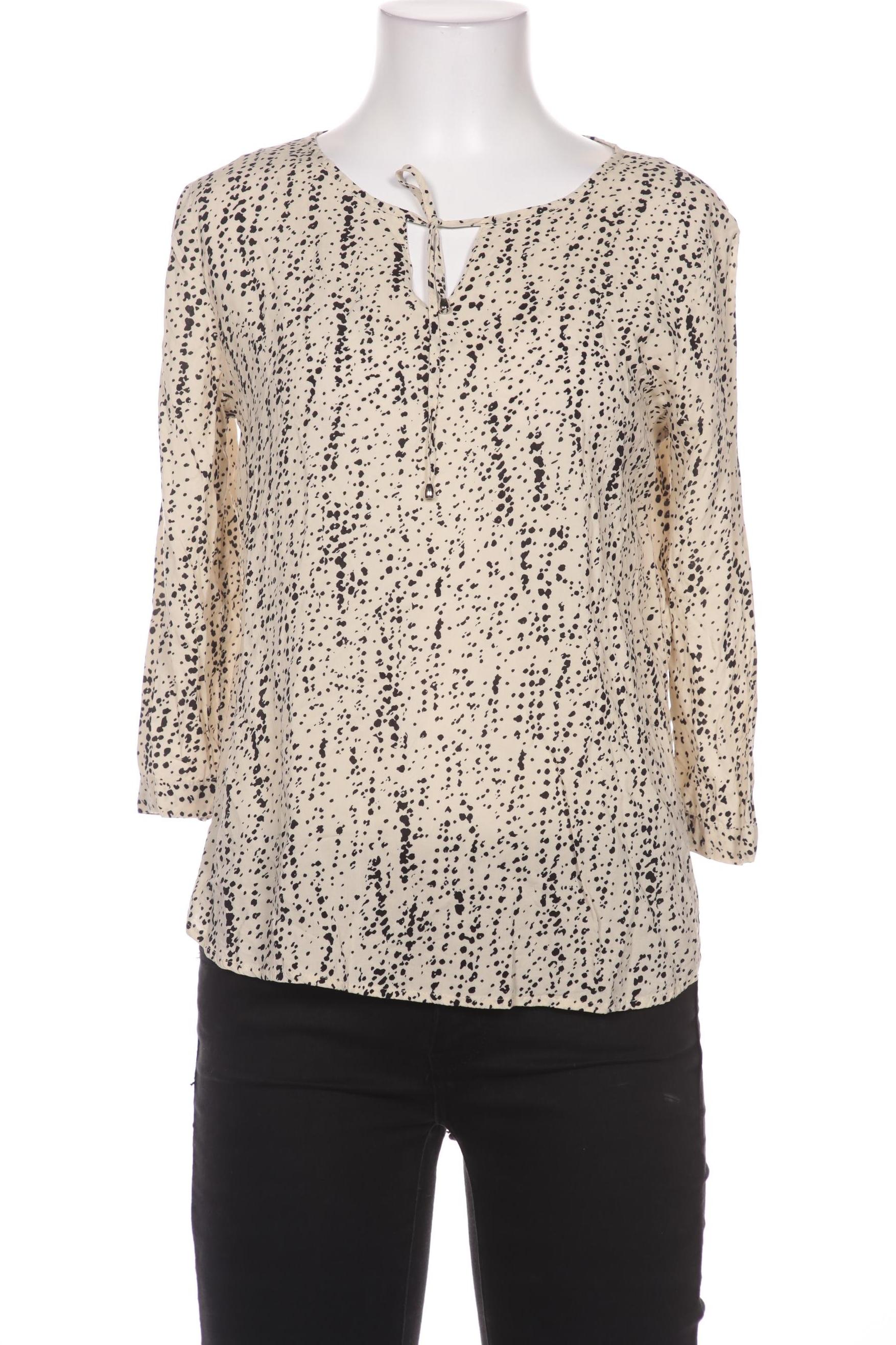 

Comma Damen Bluse, beige, Gr. 36