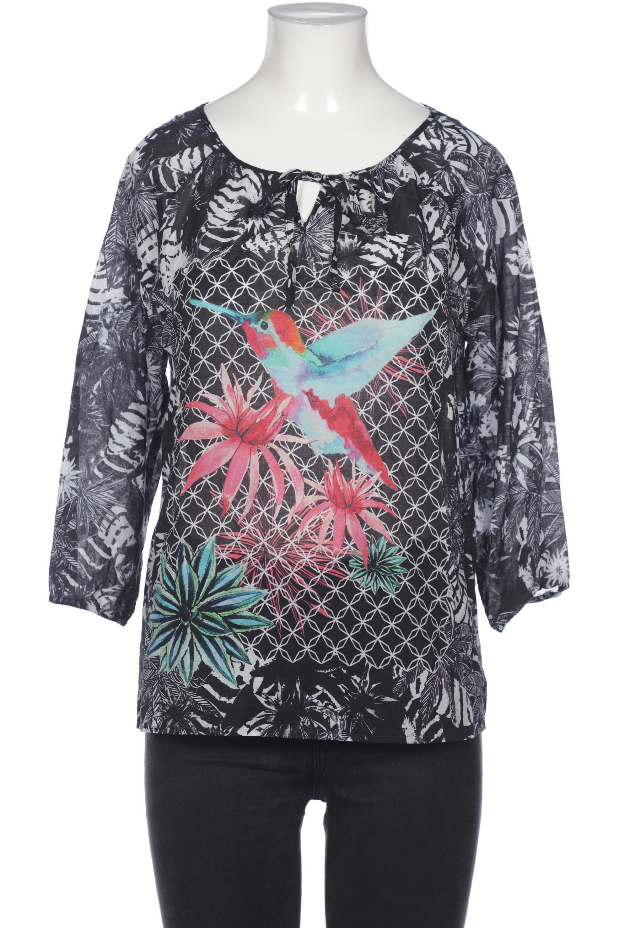

Comma Damen Bluse, marineblau, Gr. 36