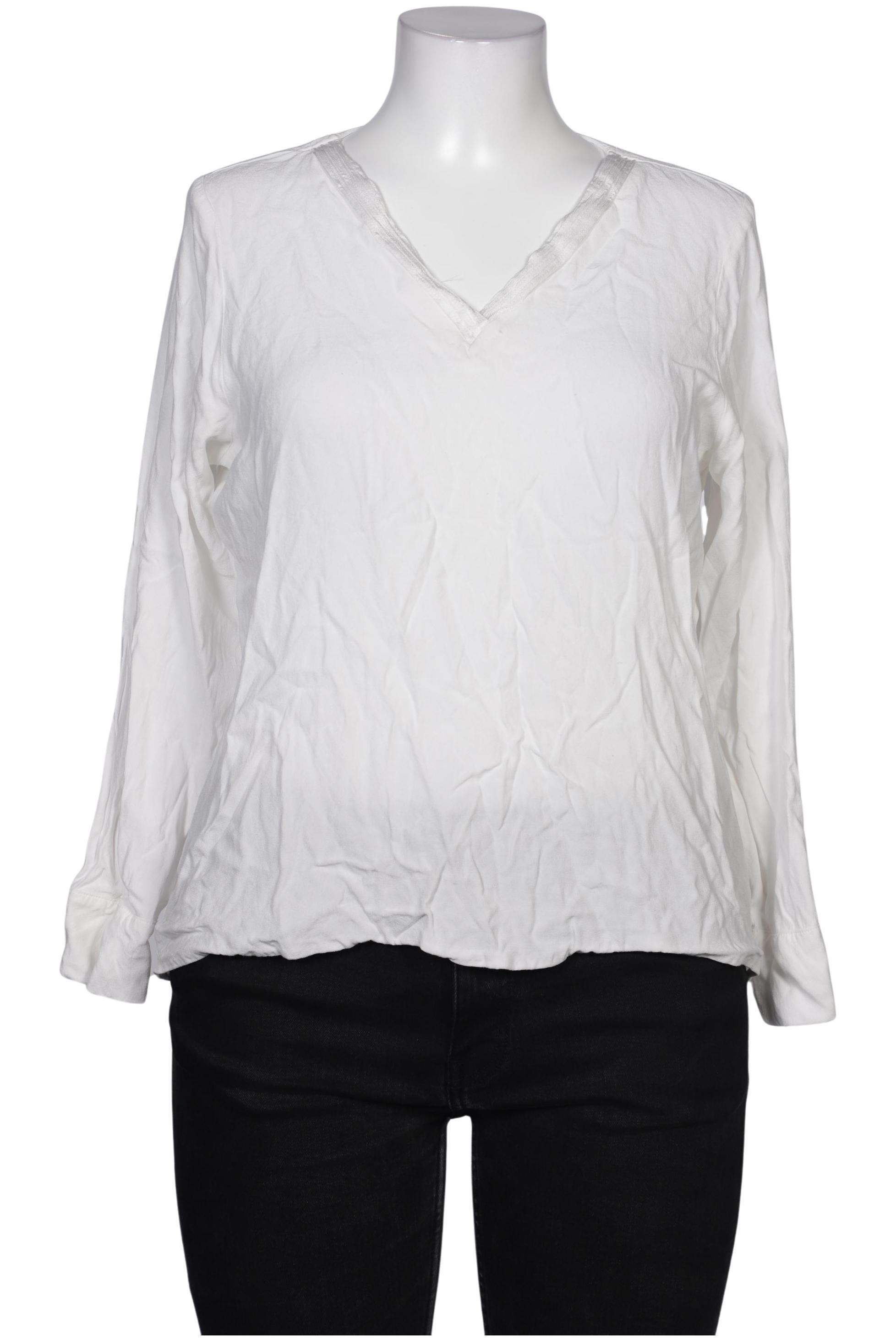 

Comma Damen Bluse, weiß, Gr. 46