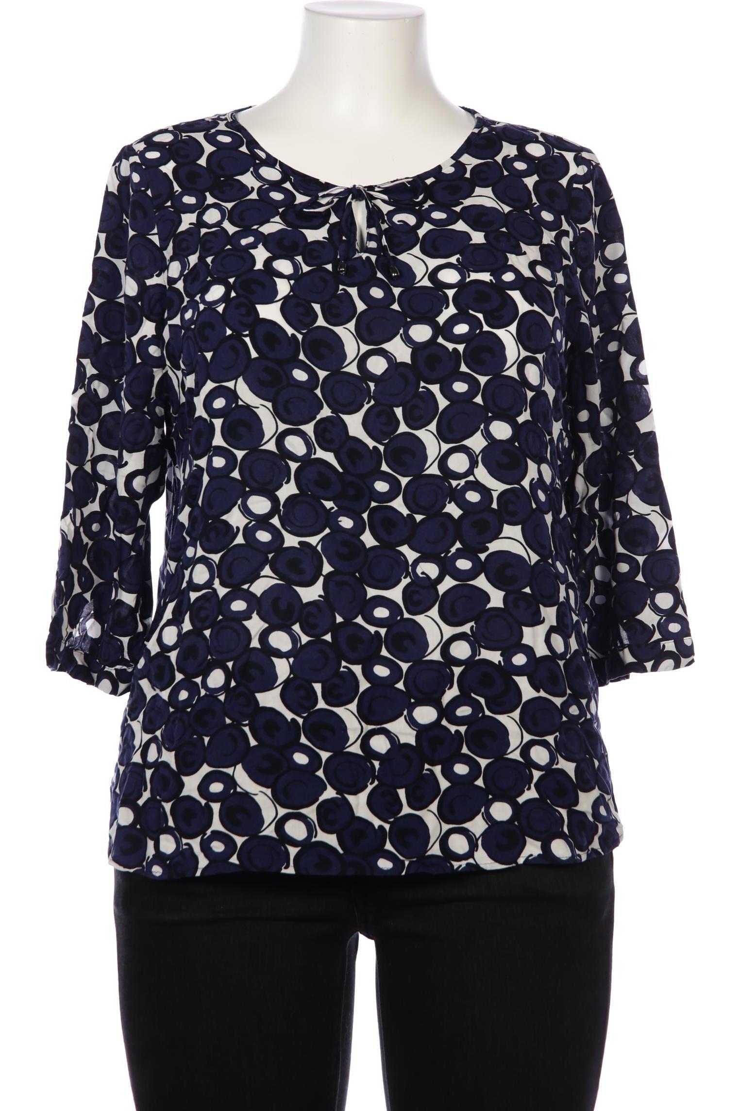 

Comma Damen Bluse, marineblau, Gr. 42