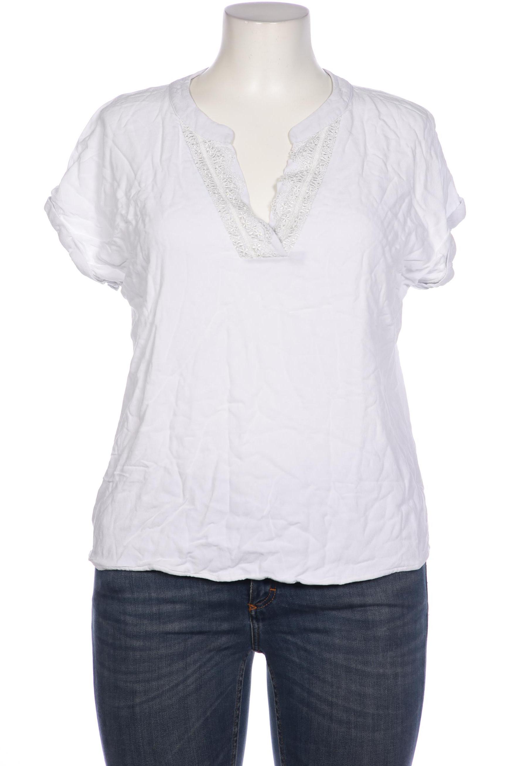 

Comma Damen Bluse, weiß, Gr. 44