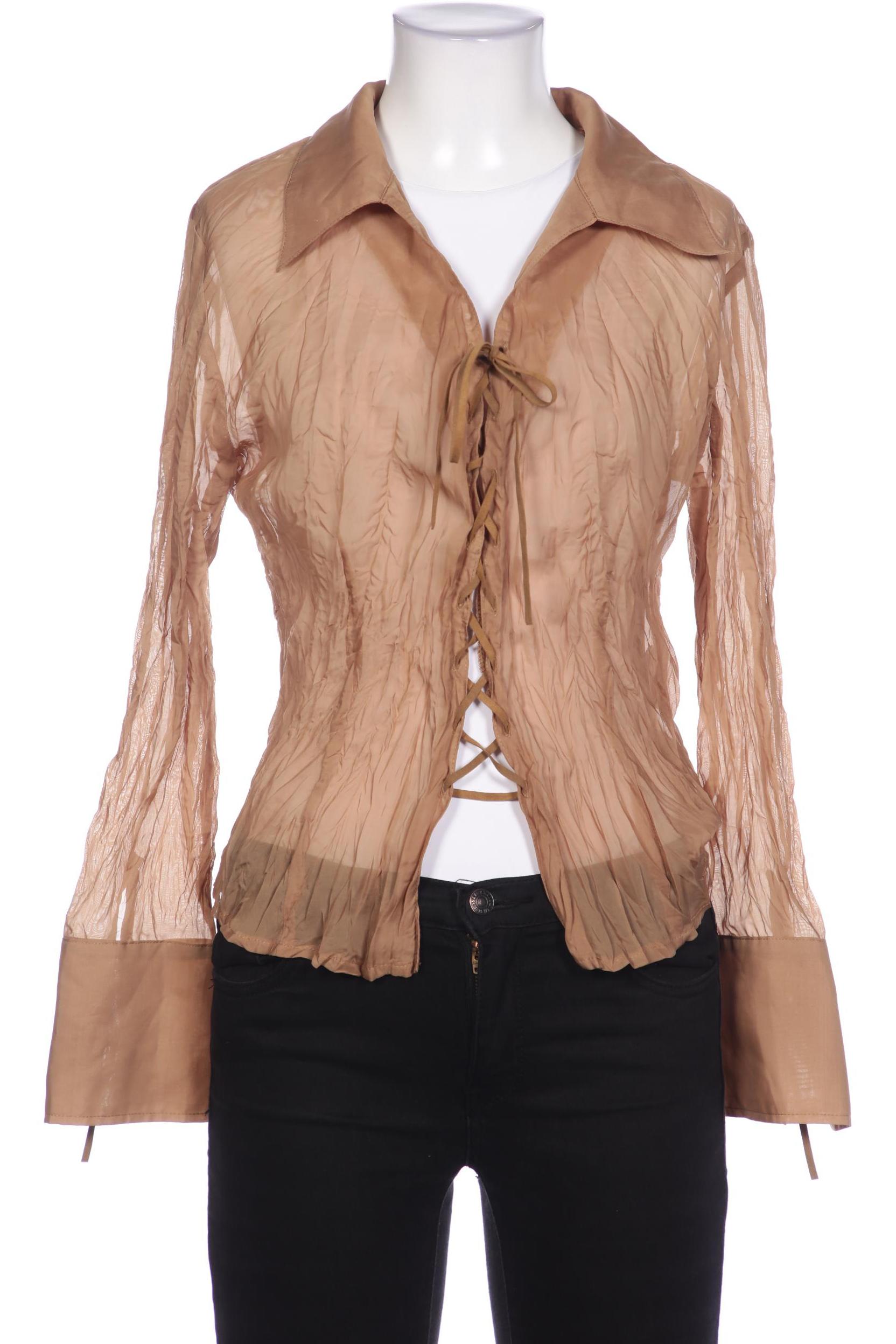 

Comma Damen Bluse, braun, Gr. 40