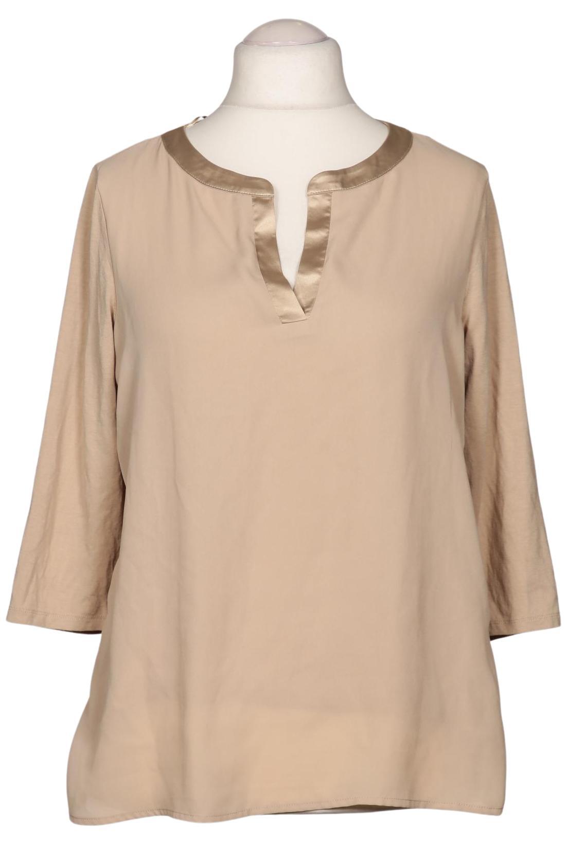 

Comma Damen Bluse, beige, Gr. 42