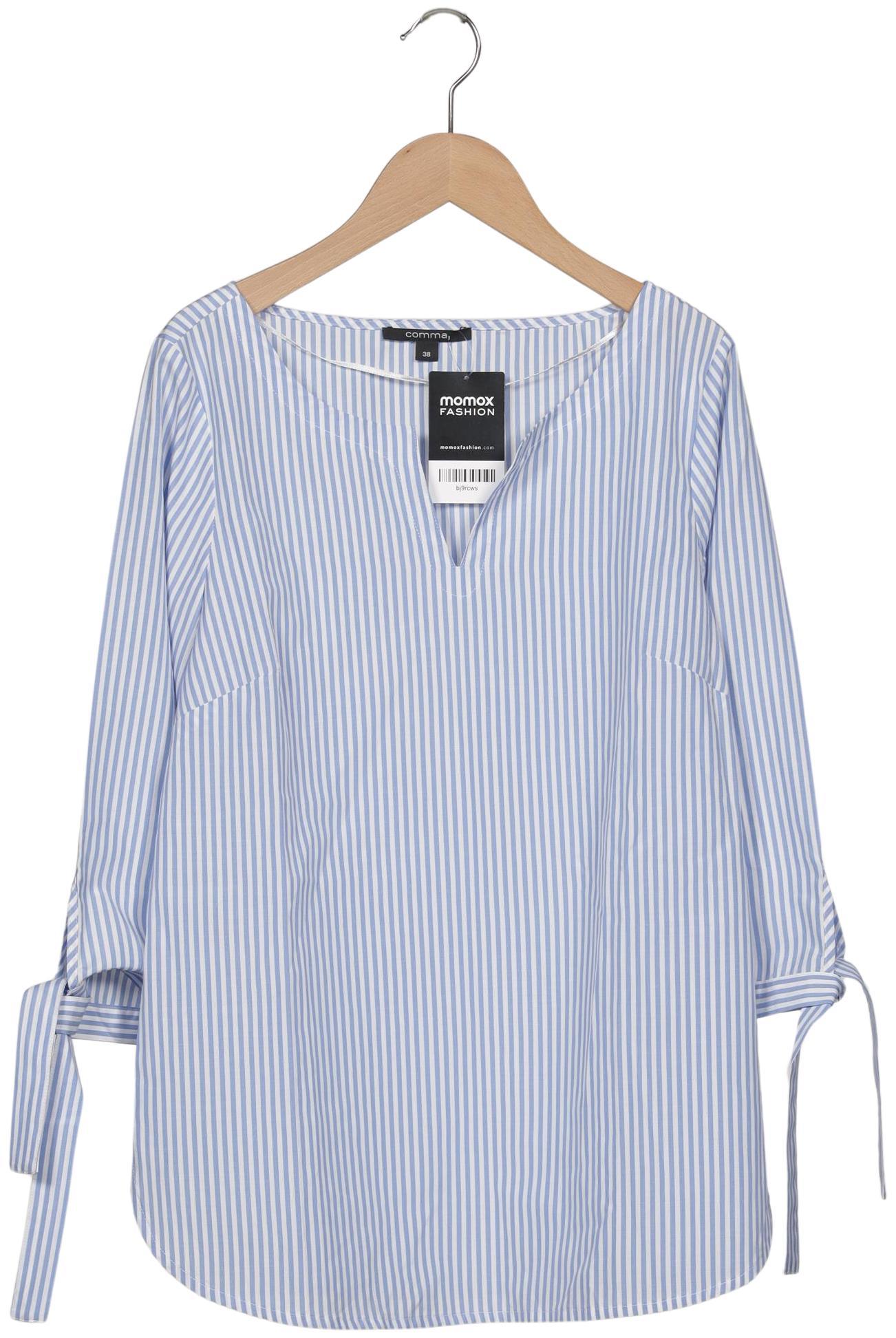 

Comma Damen Bluse, blau, Gr. 38