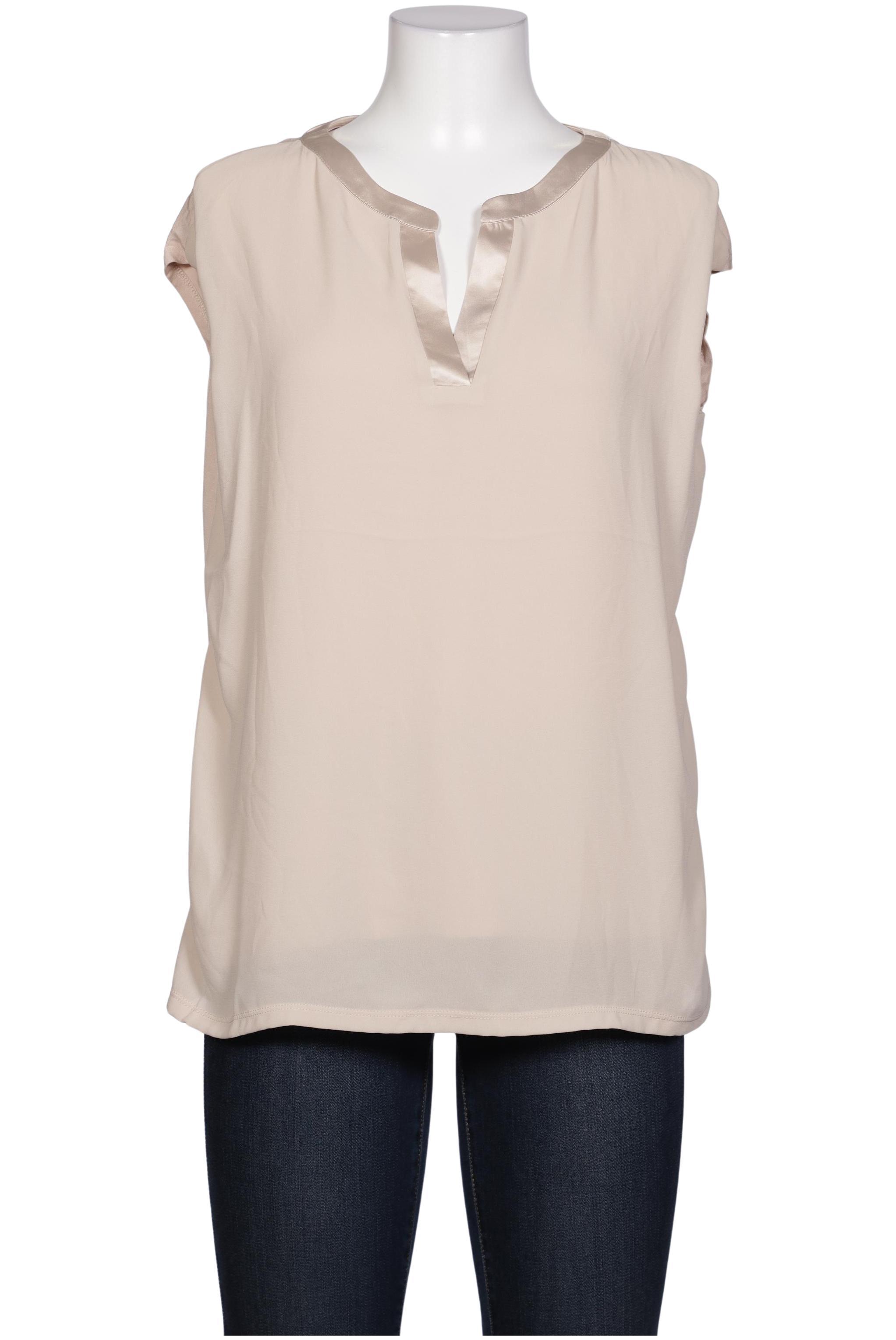 

Comma Damen Bluse, beige, Gr. 42