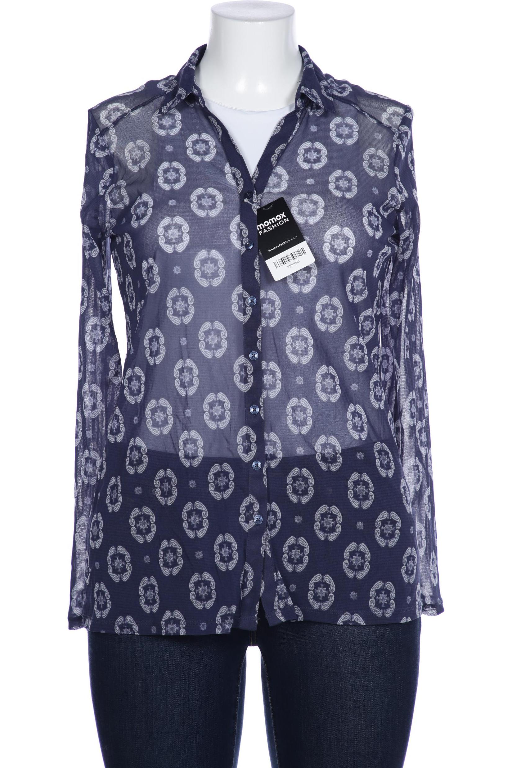 

Comma Damen Bluse, marineblau