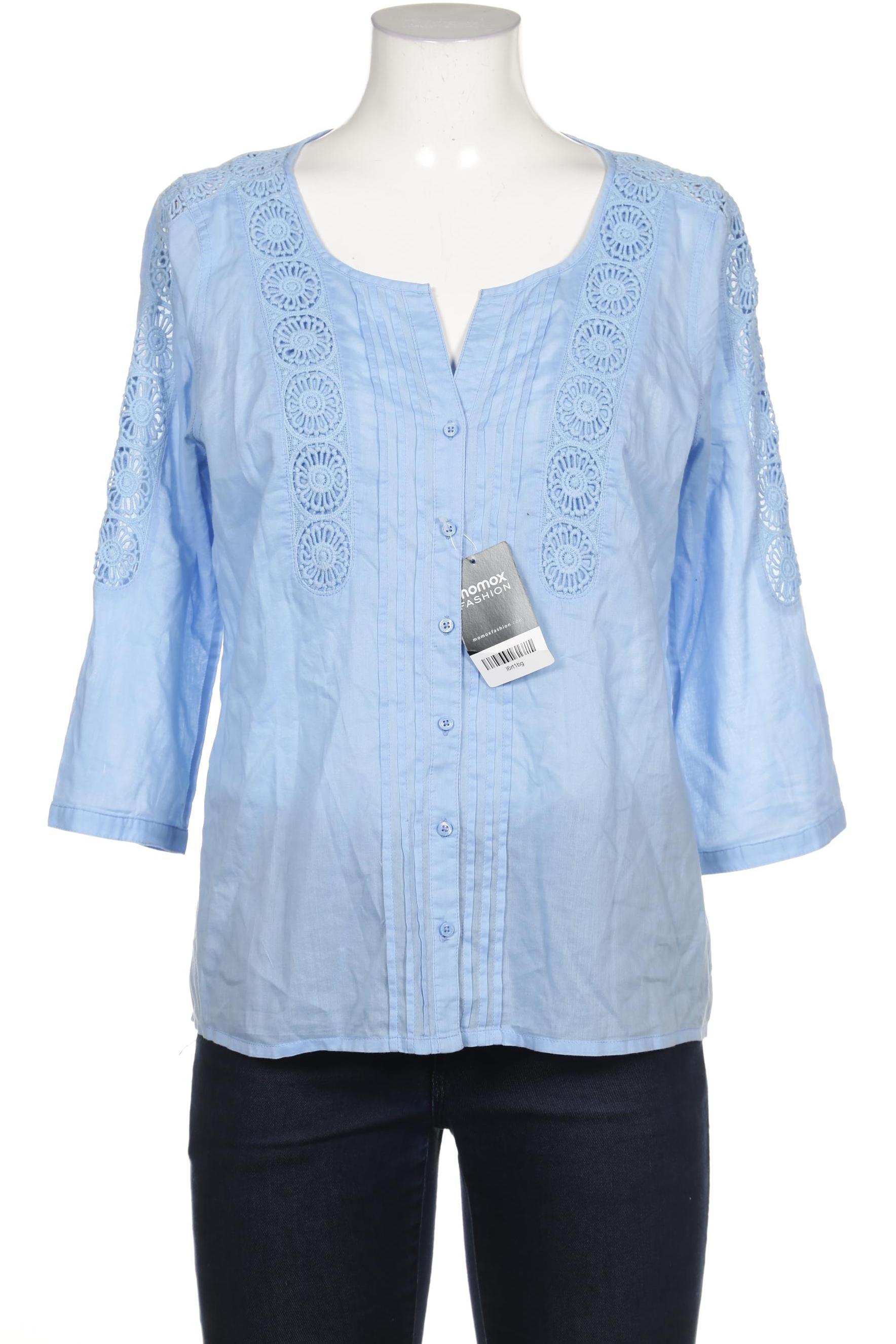

Comma Damen Bluse, hellblau, Gr. 38