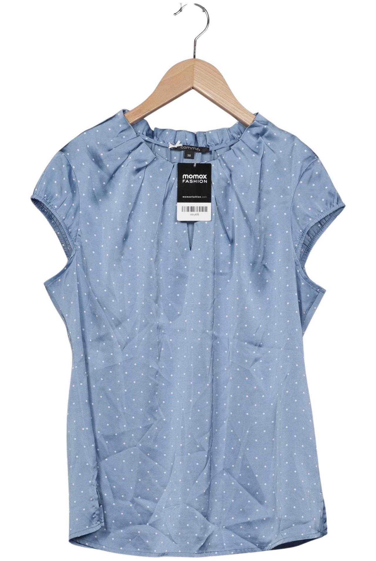

Comma Damen Bluse, blau, Gr. 38