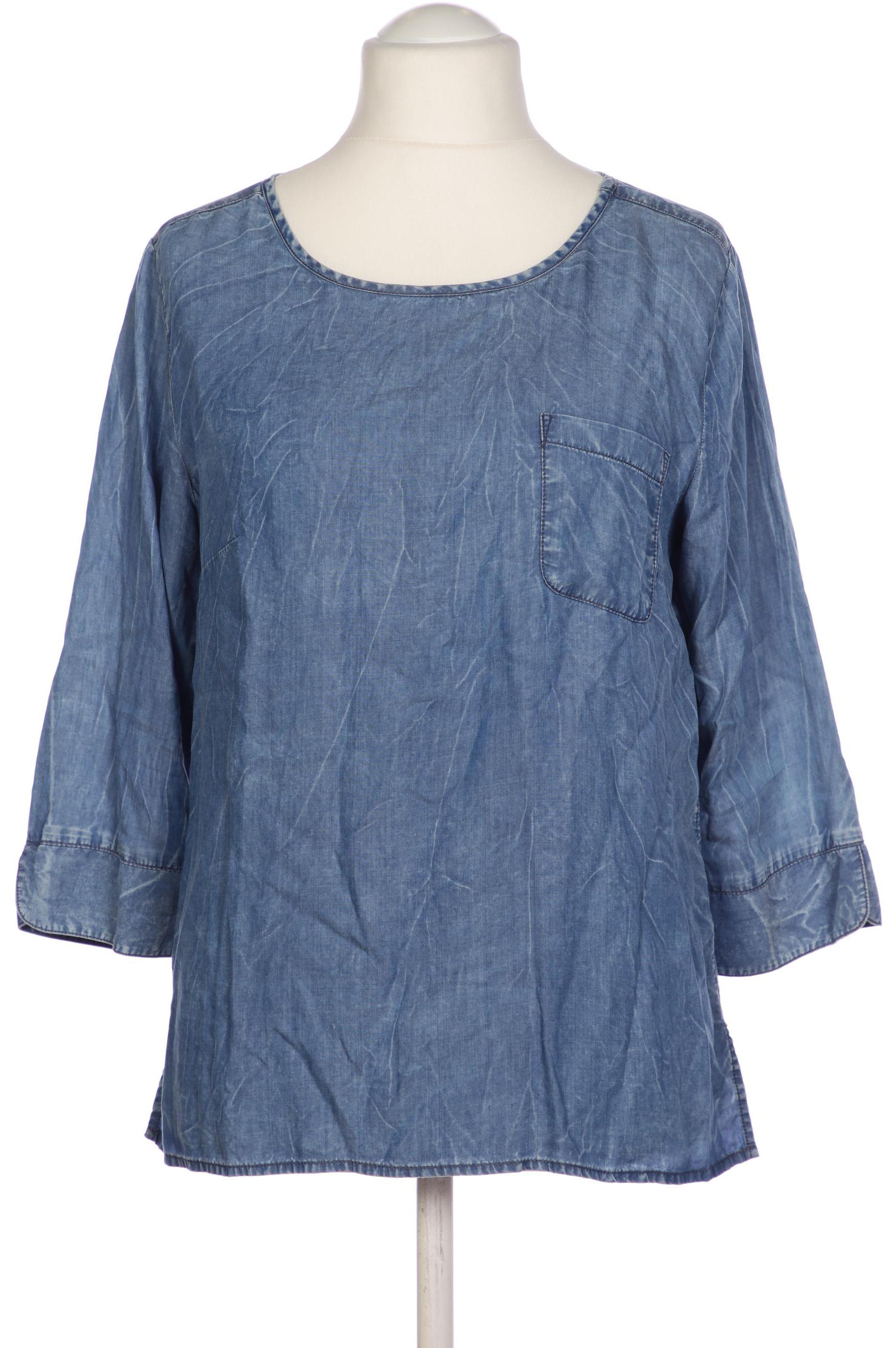 

Comma Damen Bluse, hellblau, Gr. 40