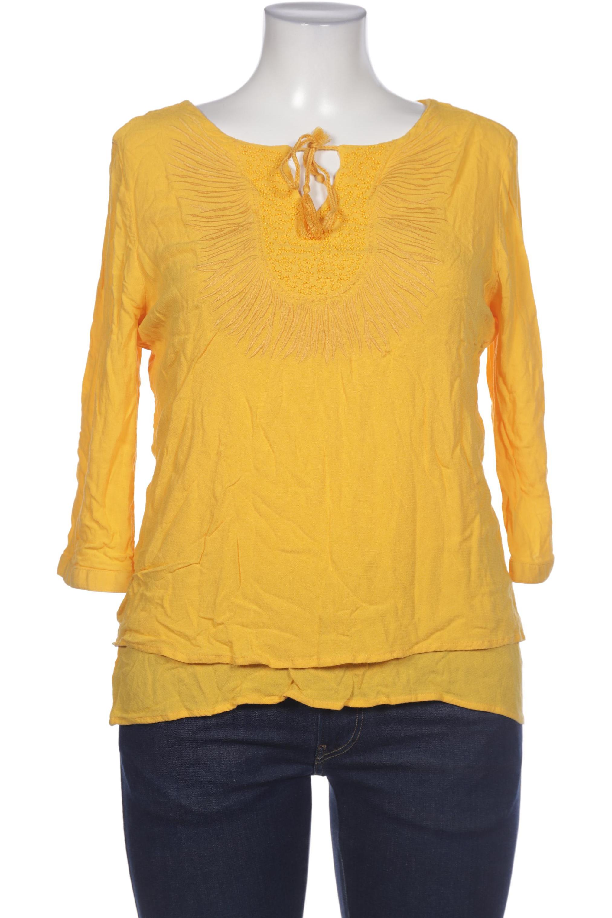 

Comma Damen Bluse, orange, Gr. 42