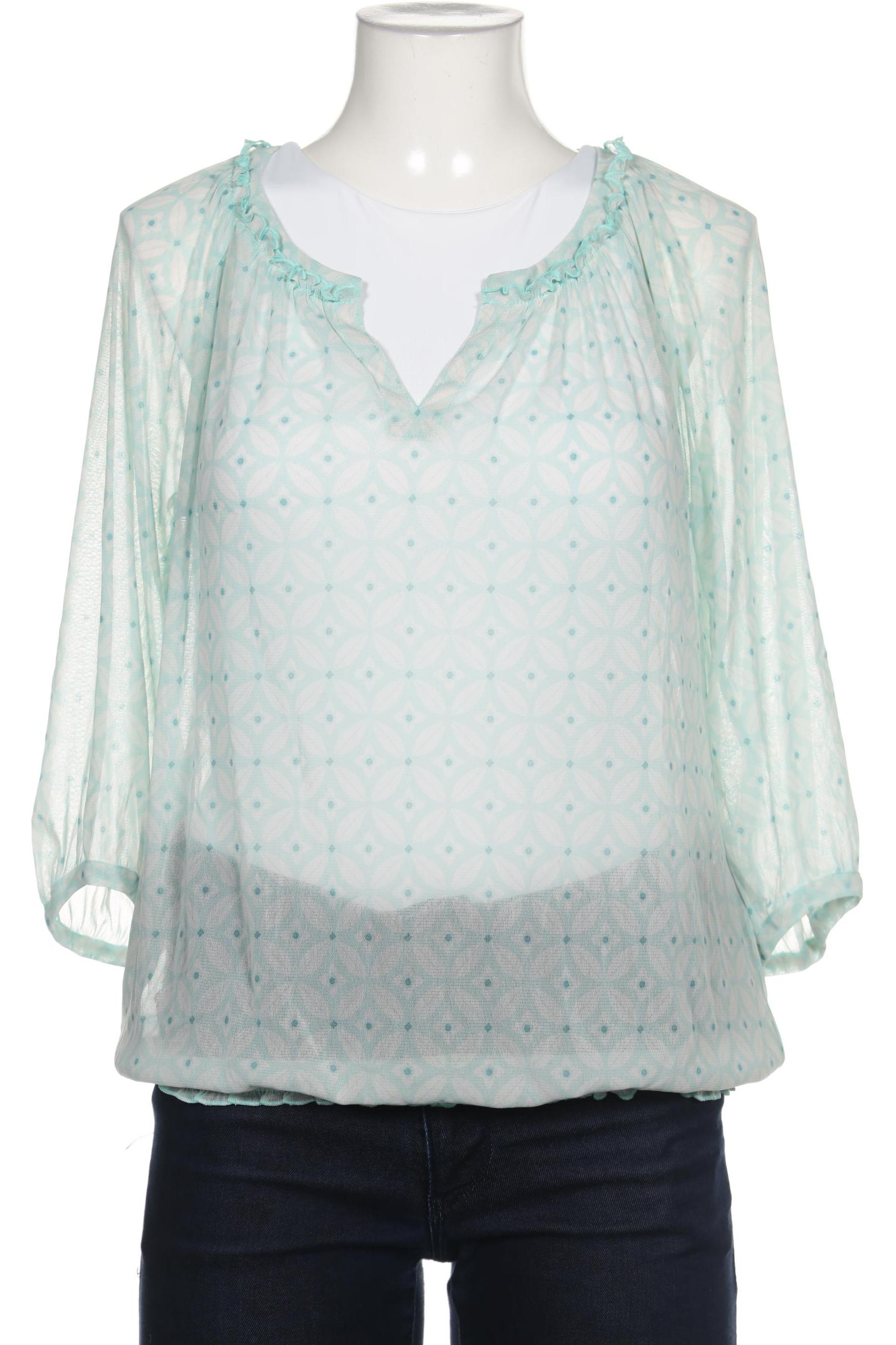 

Comma Damen Bluse, türkis, Gr. 38