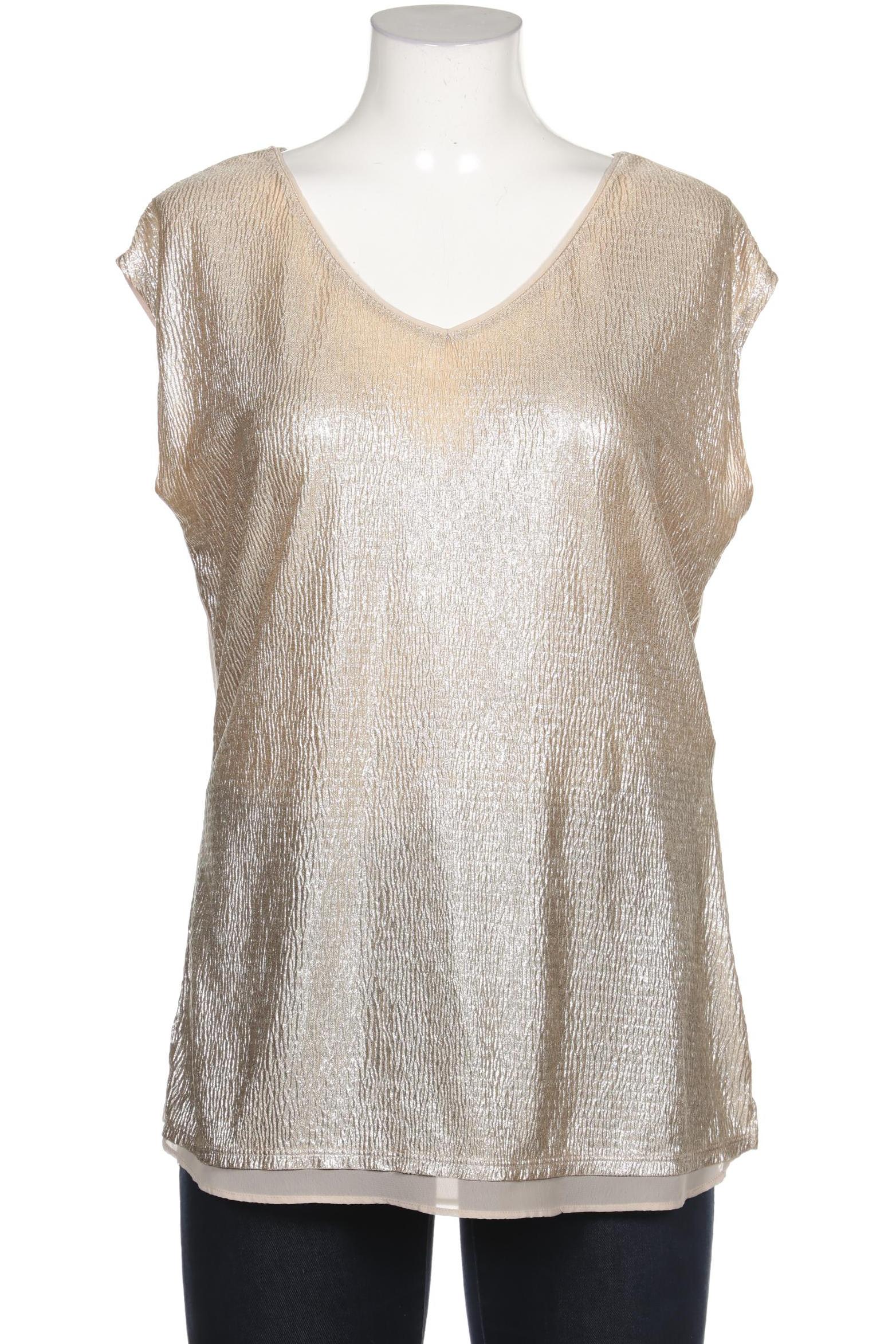 

Comma Damen Bluse, beige, Gr. 40