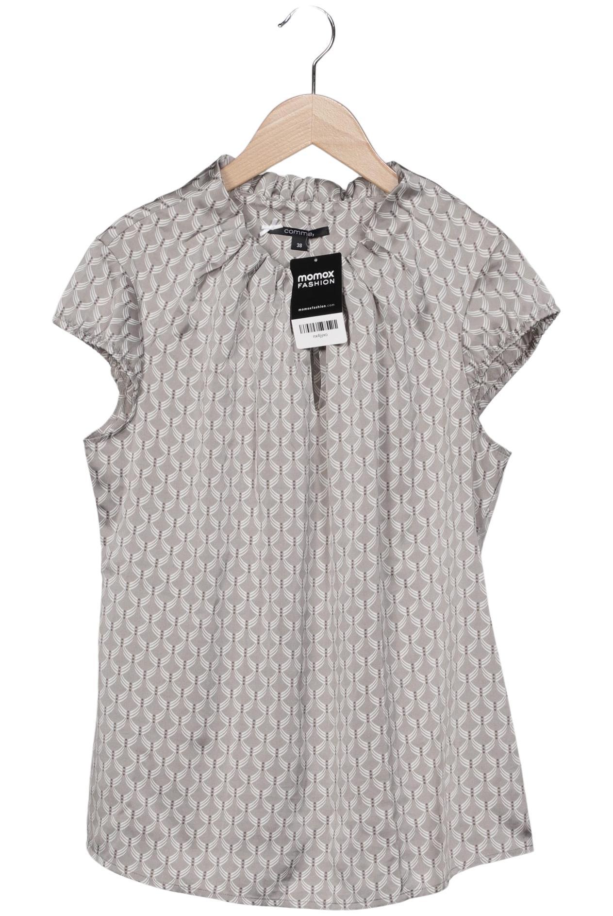 

Comma Damen Bluse, grau, Gr. 38