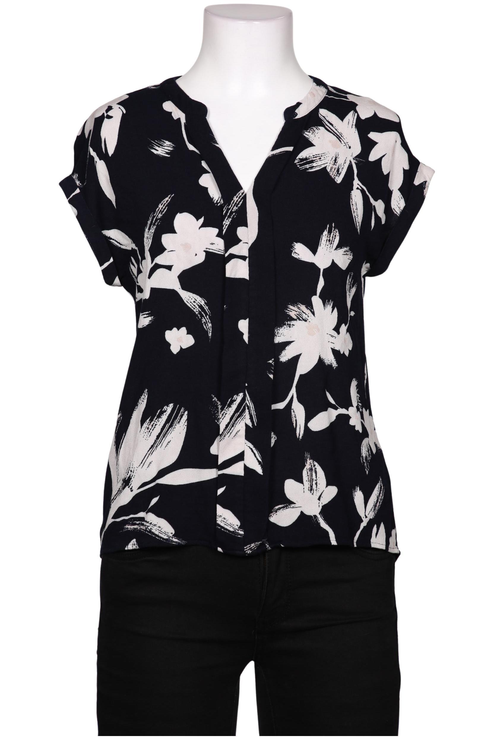 

Comma Damen Bluse, marineblau, Gr. 34