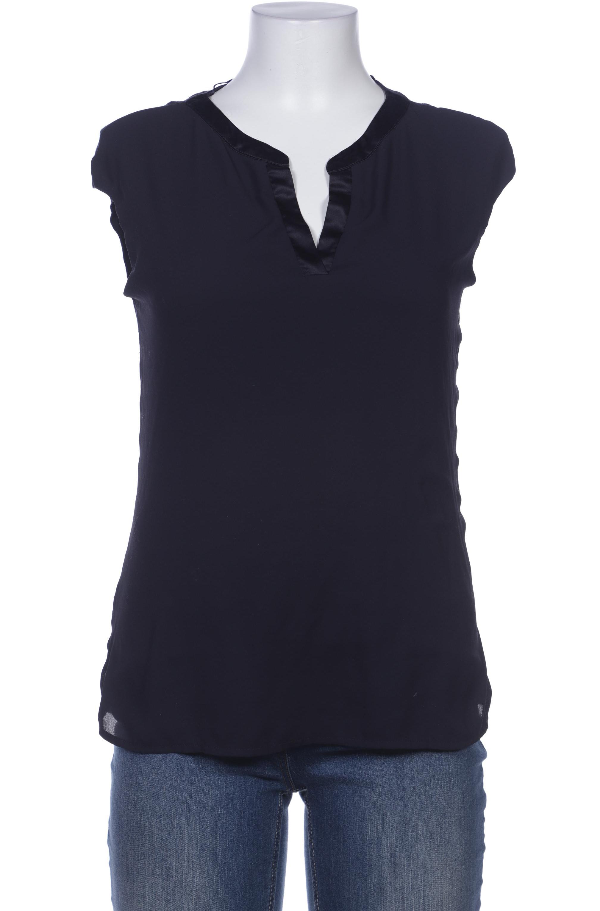 

Comma Damen Bluse, marineblau, Gr. 36