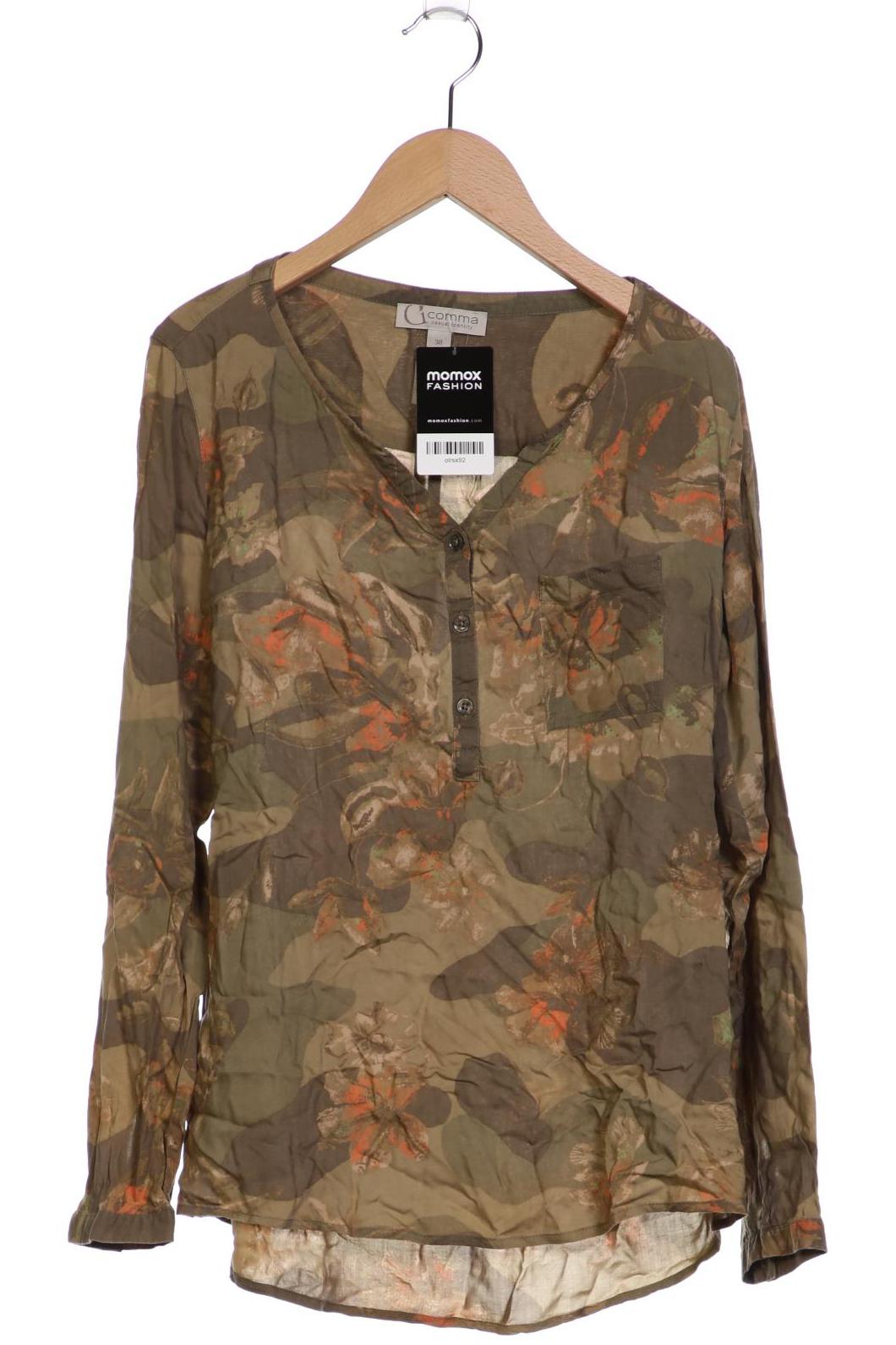

Comma Damen Bluse, grün, Gr. 38