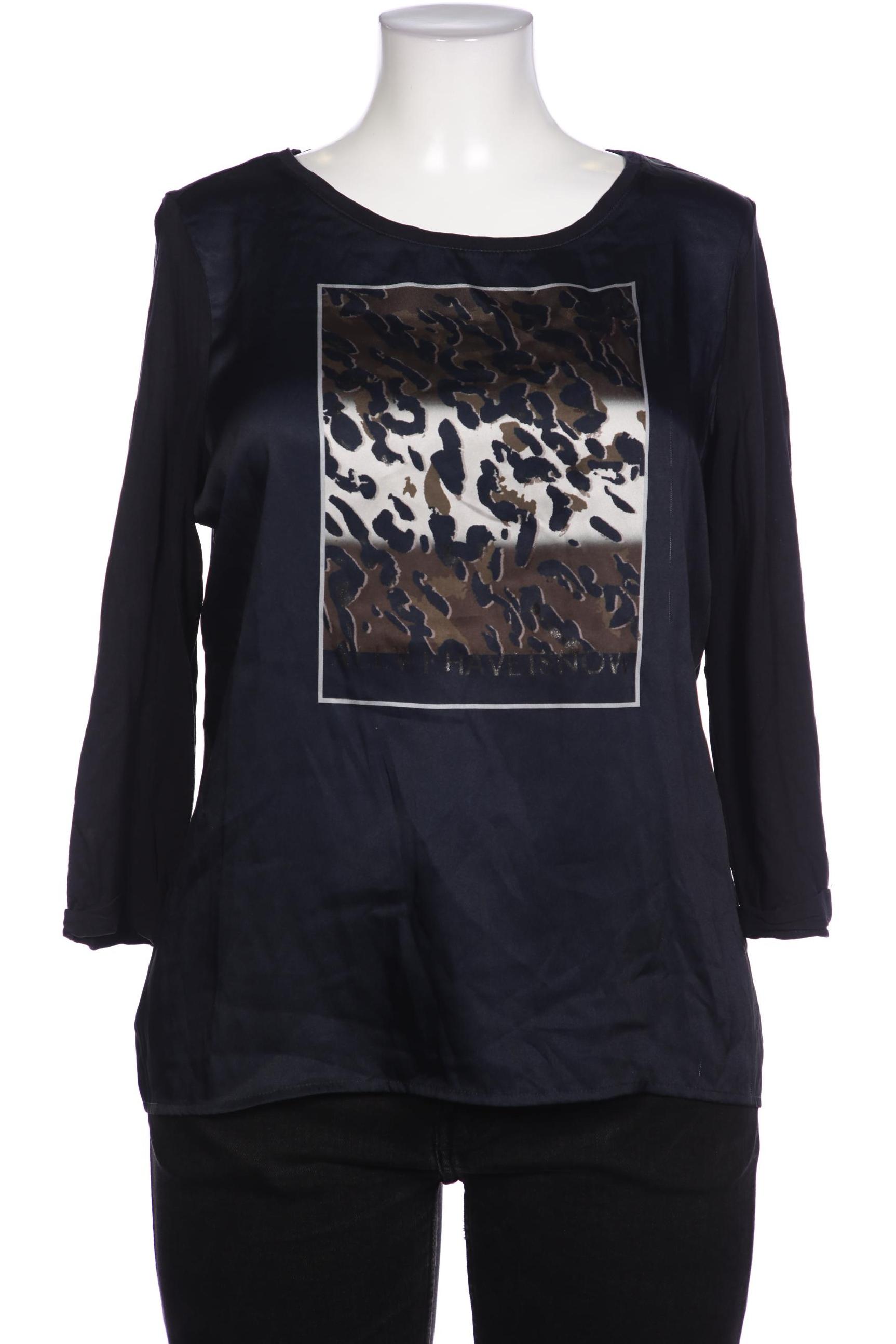 

Comma Damen Bluse, marineblau, Gr. 44