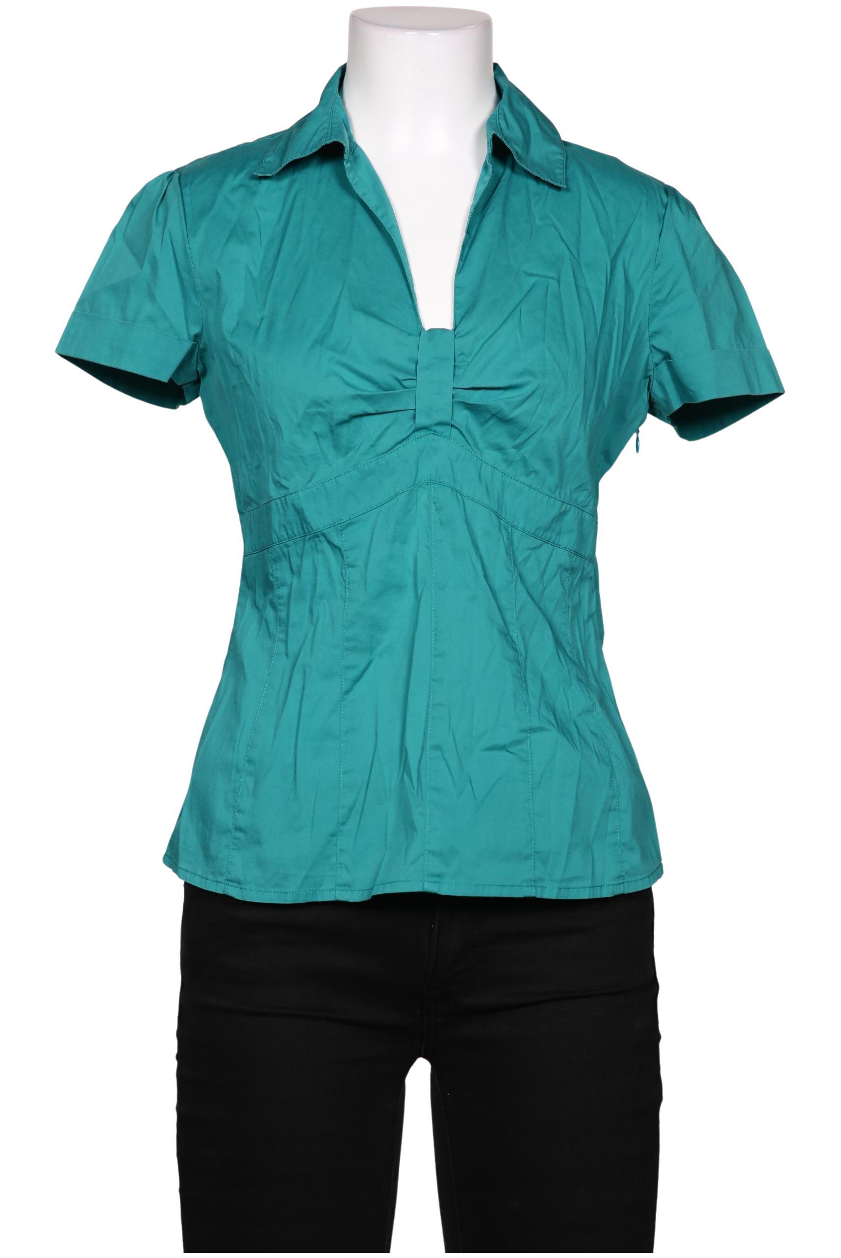 

Comma Damen Bluse, türkis, Gr. 36