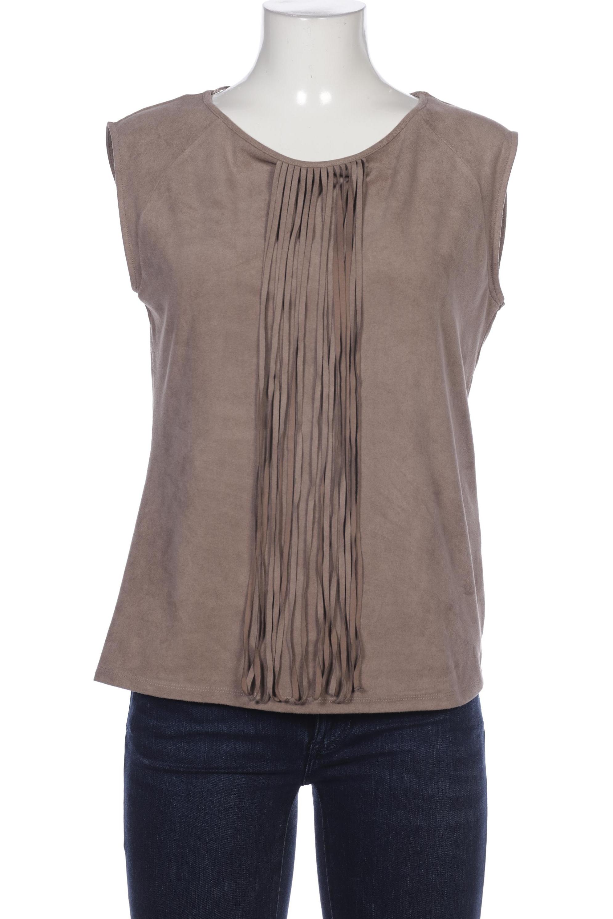 

Comma Damen Bluse, beige, Gr. 40