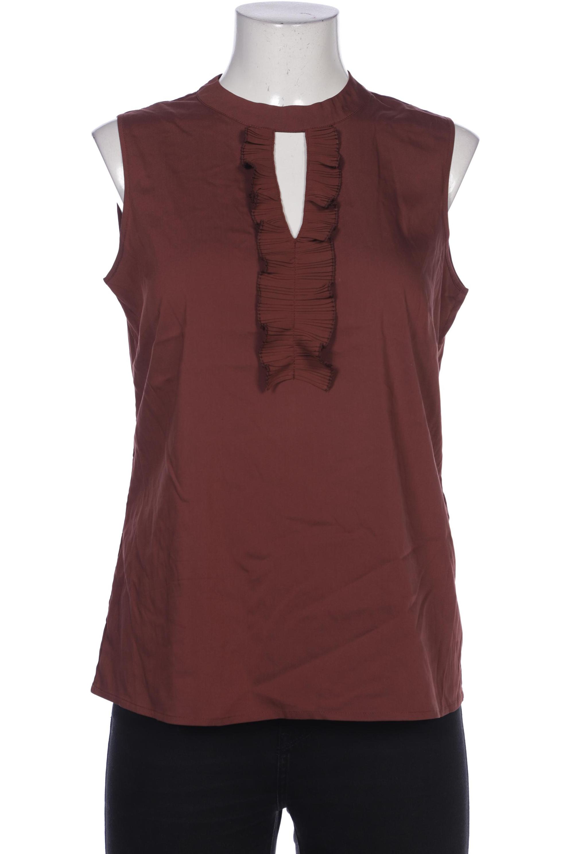 

Comma Damen Bluse, braun, Gr. 38