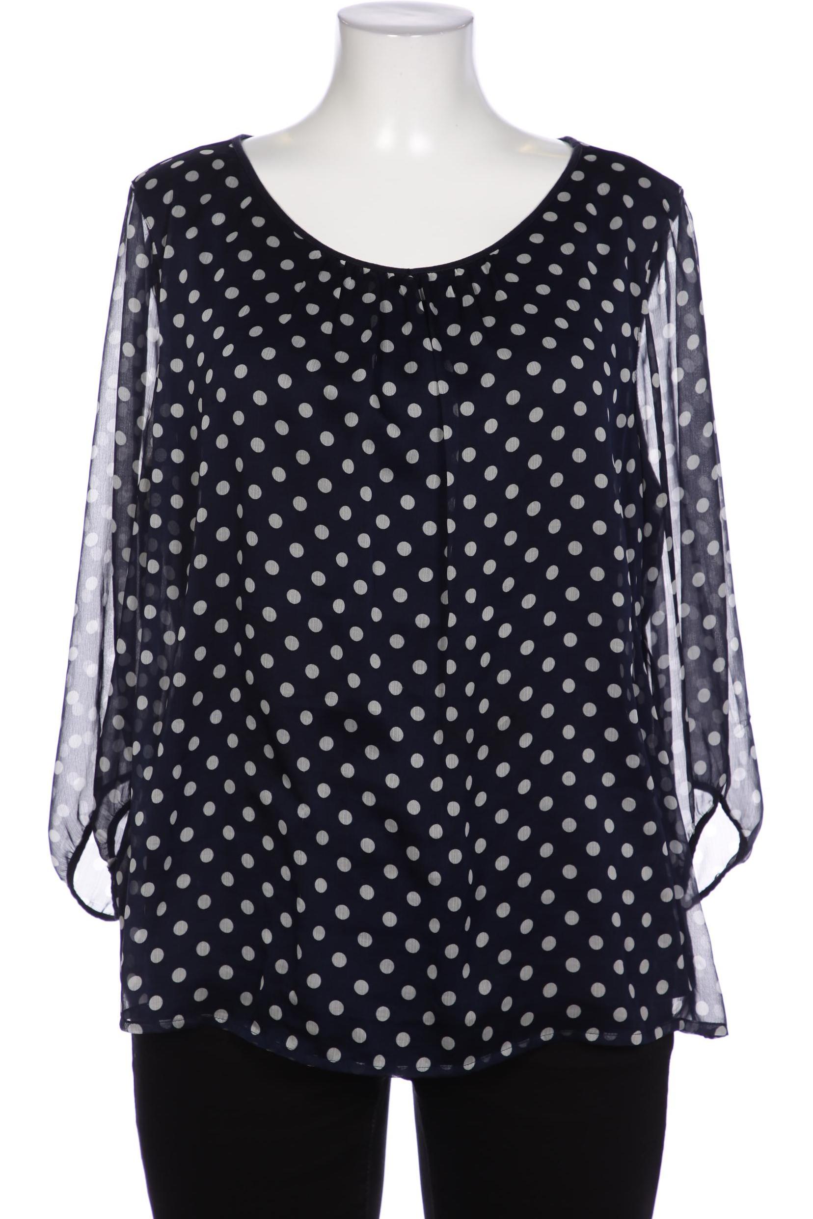 

Comma Damen Bluse, marineblau, Gr. 46