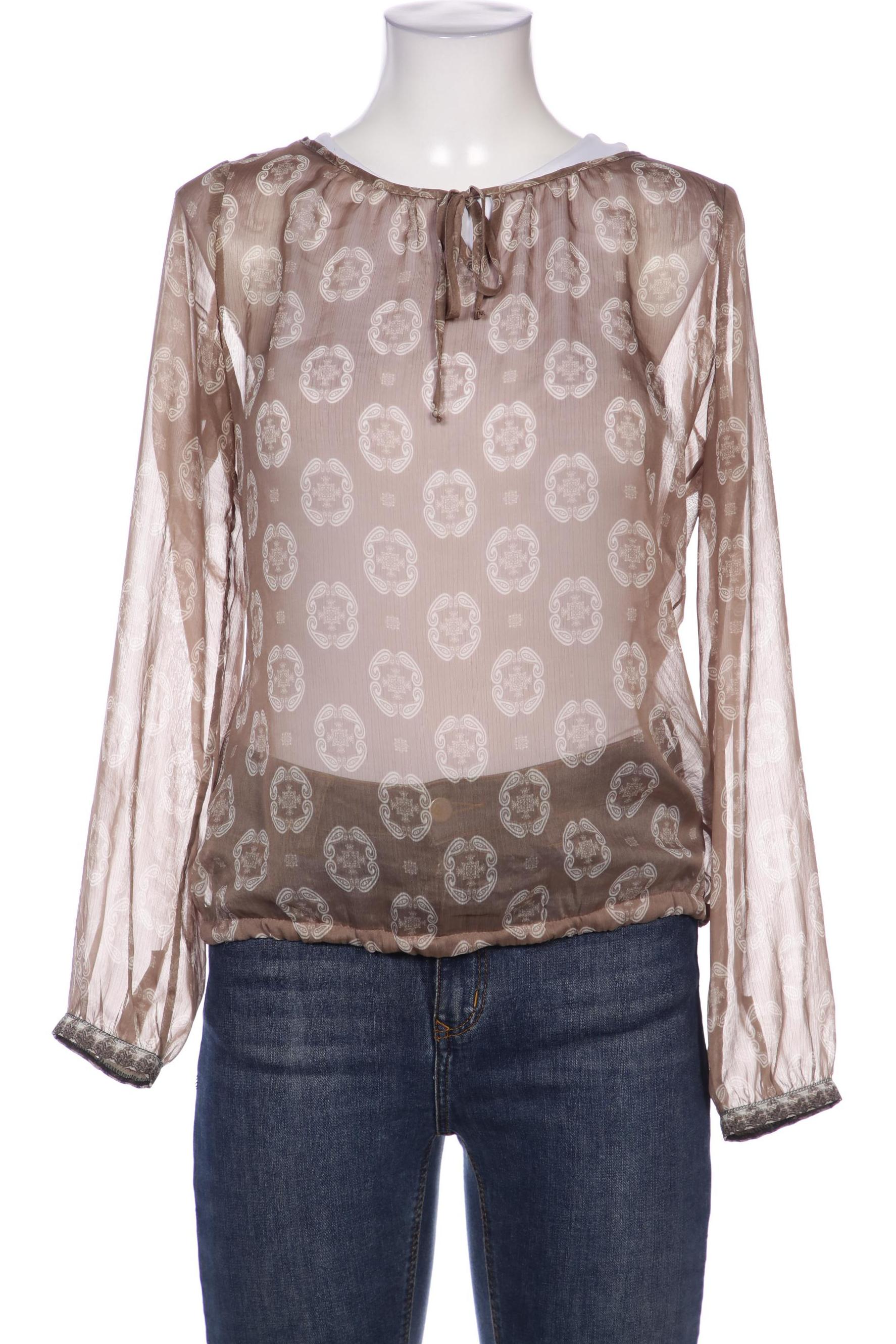 

Comma Damen Bluse, braun, Gr. 38