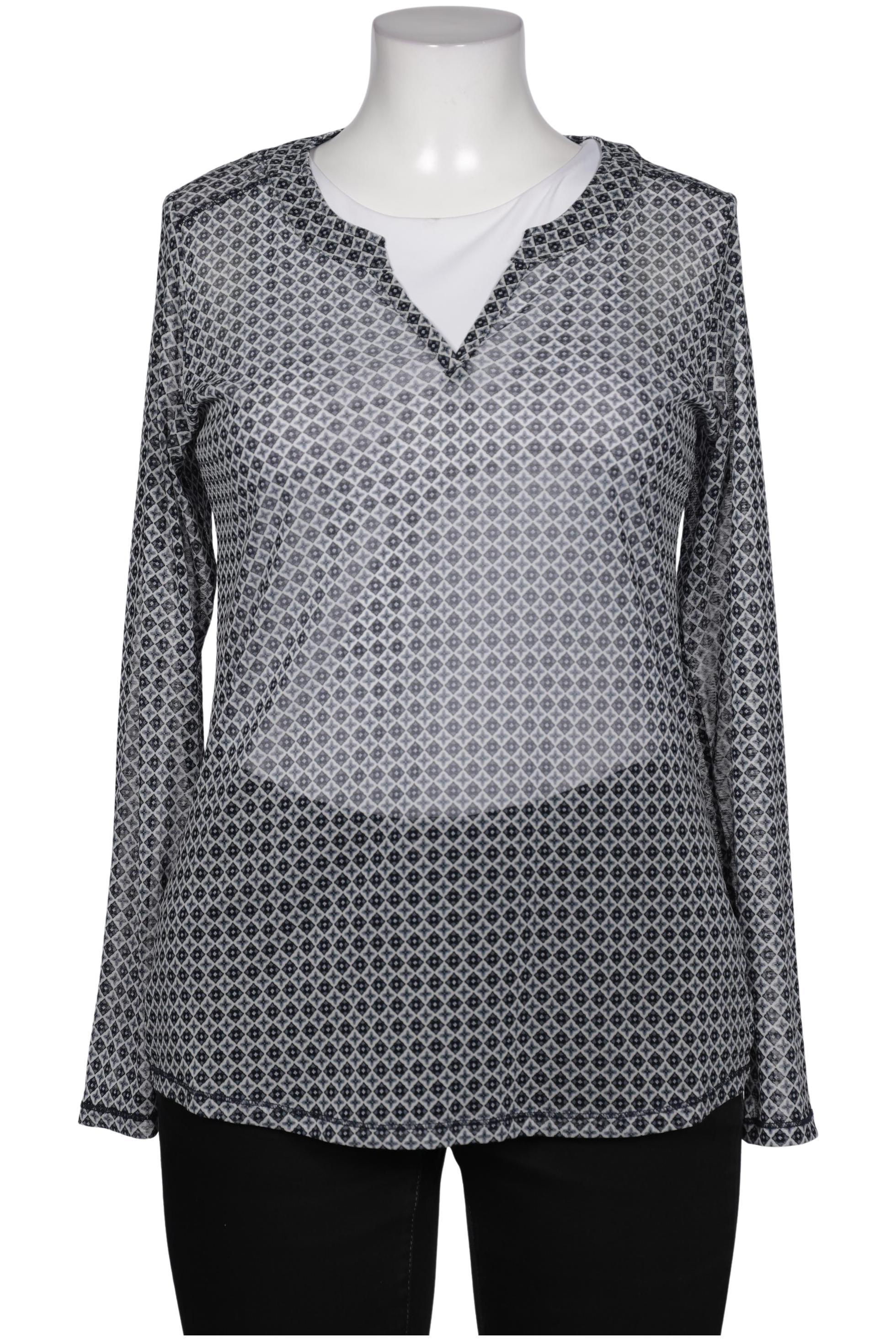 

Comma Damen Bluse, blau, Gr. 42