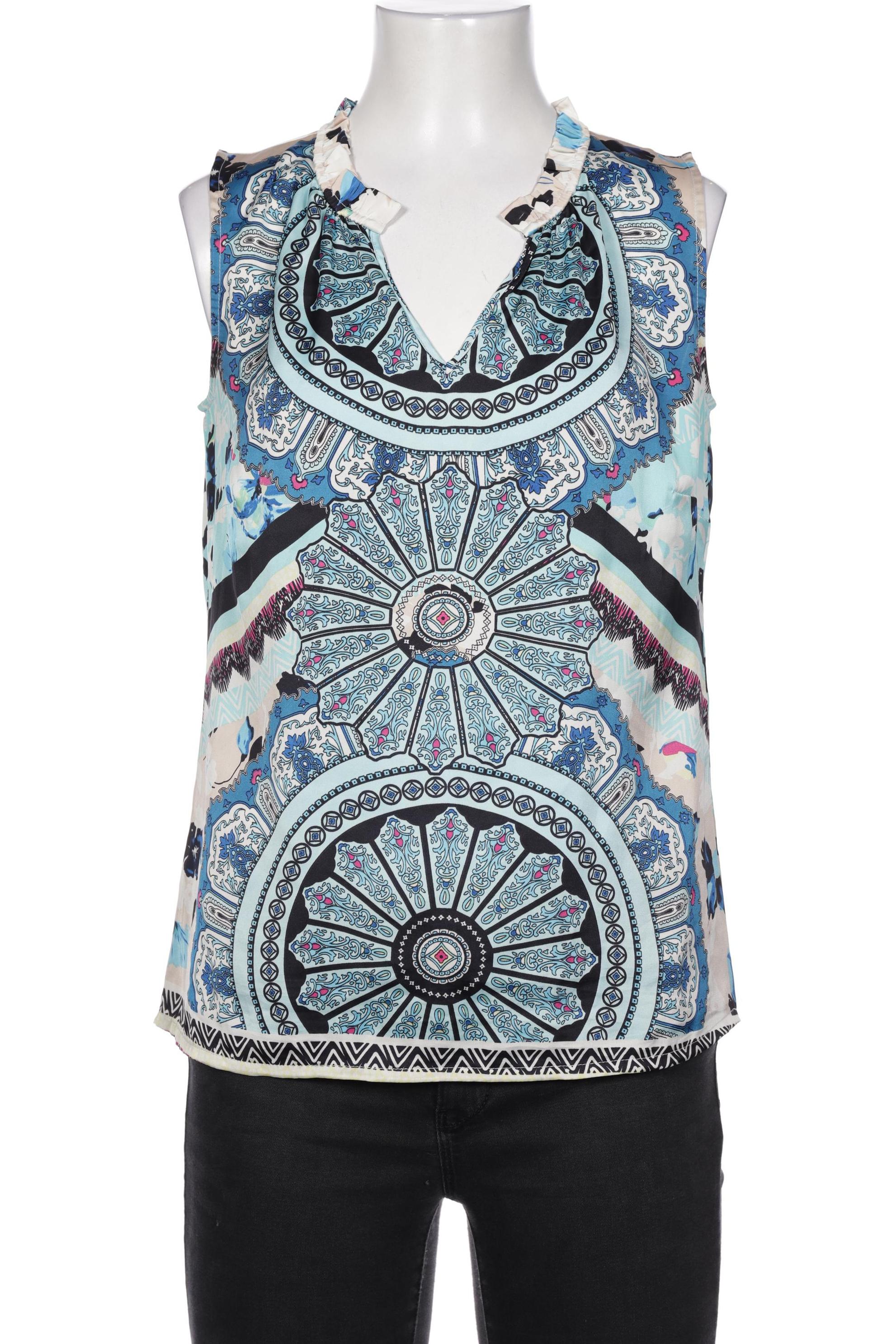 

Comma Damen Bluse, blau