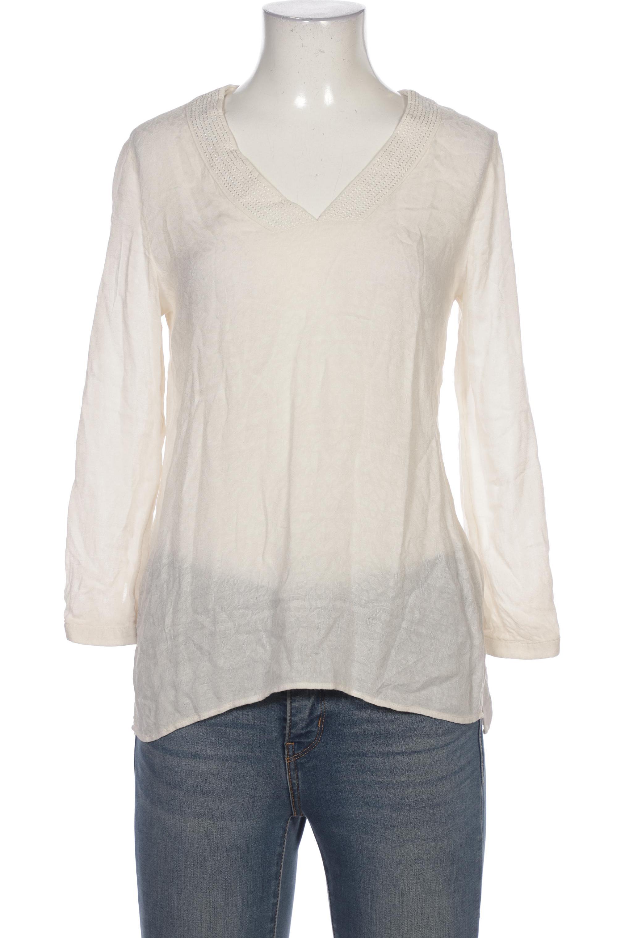 

Comma Damen Bluse, cremeweiß
