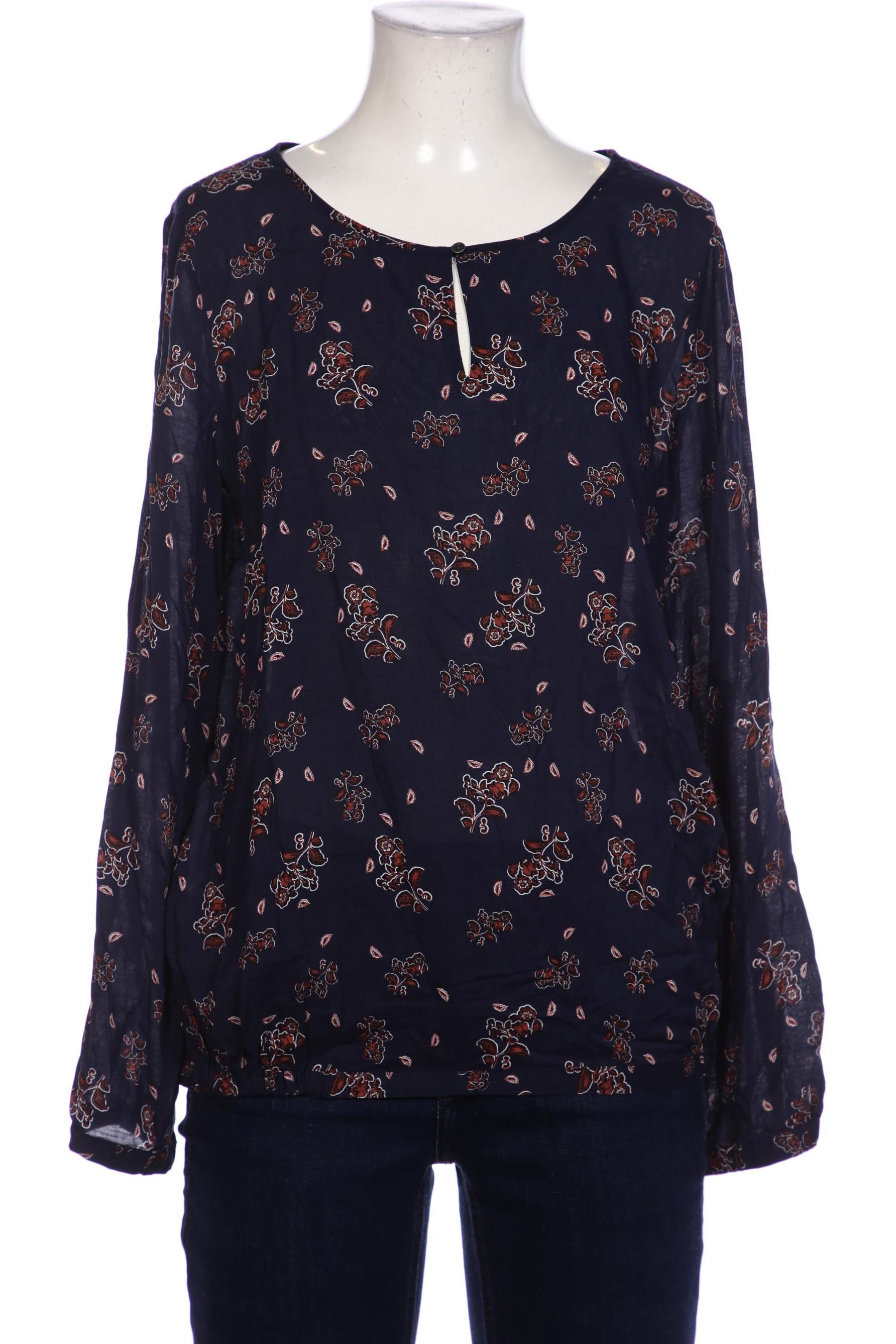 

Comma Damen Bluse, marineblau, Gr. 36