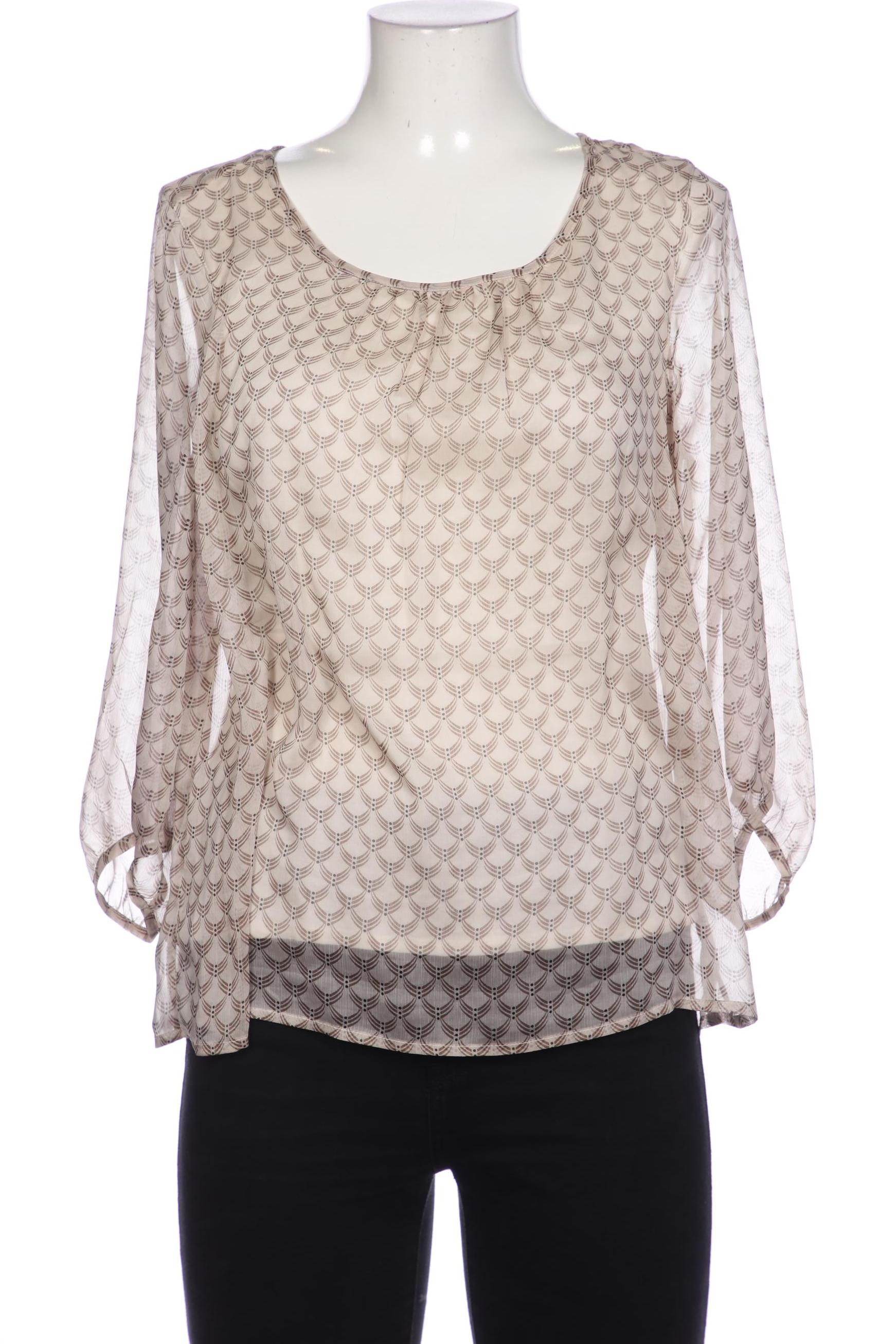 

Comma Damen Bluse, beige, Gr. 40